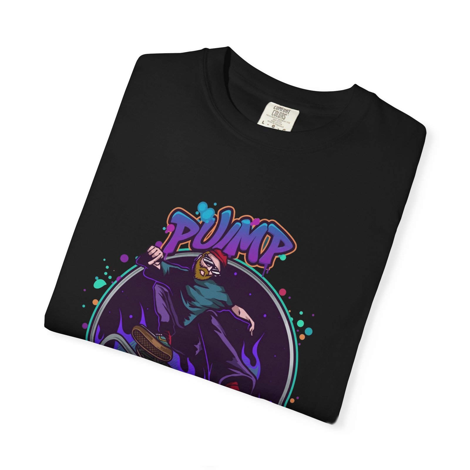 Skate Grim Reaper "Pump Funpaction" Graphic T-Shirt - Image 47