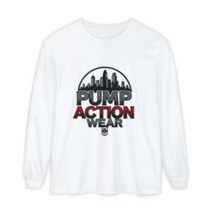 Pump Action Wear Long Sleeve Tee – Urban Skyline Graphic