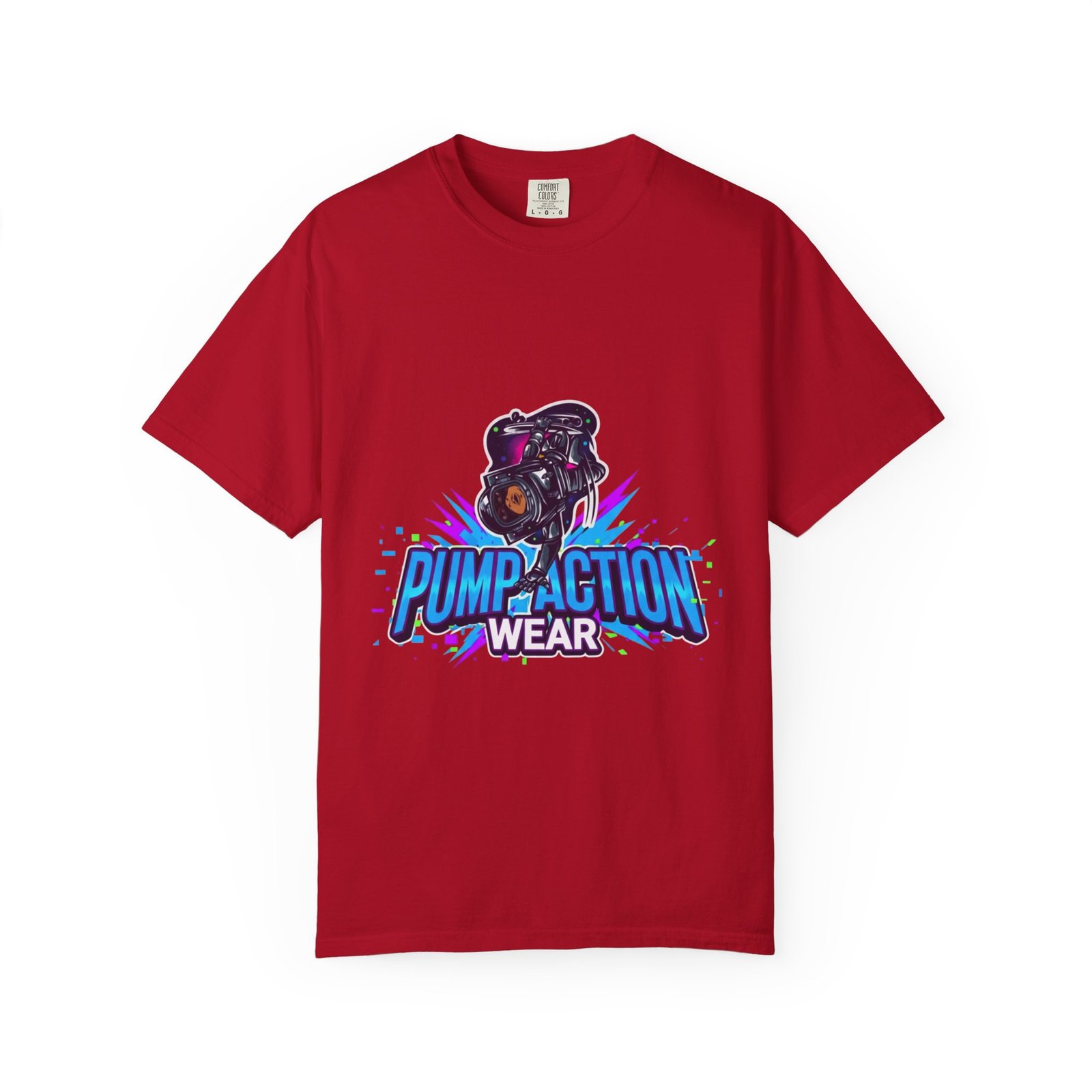 Pump Action Wear T-Shirt — Retro Gamer Streetwear Graphic Tee - Image 53