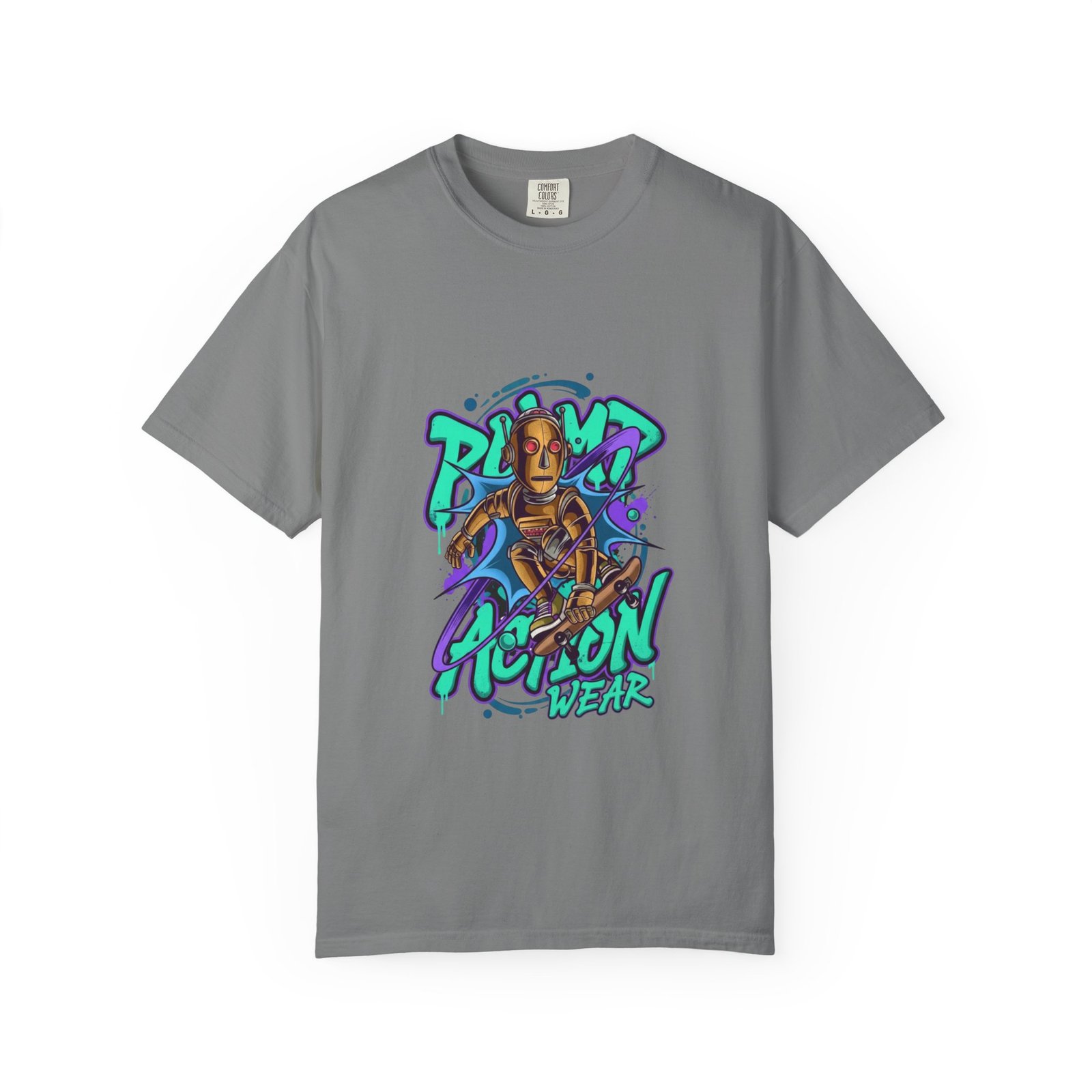 Streetwear T-Shirt — "Playa Action Wear" Graphic Tee (Urban Graffiti Style) - Image 21
