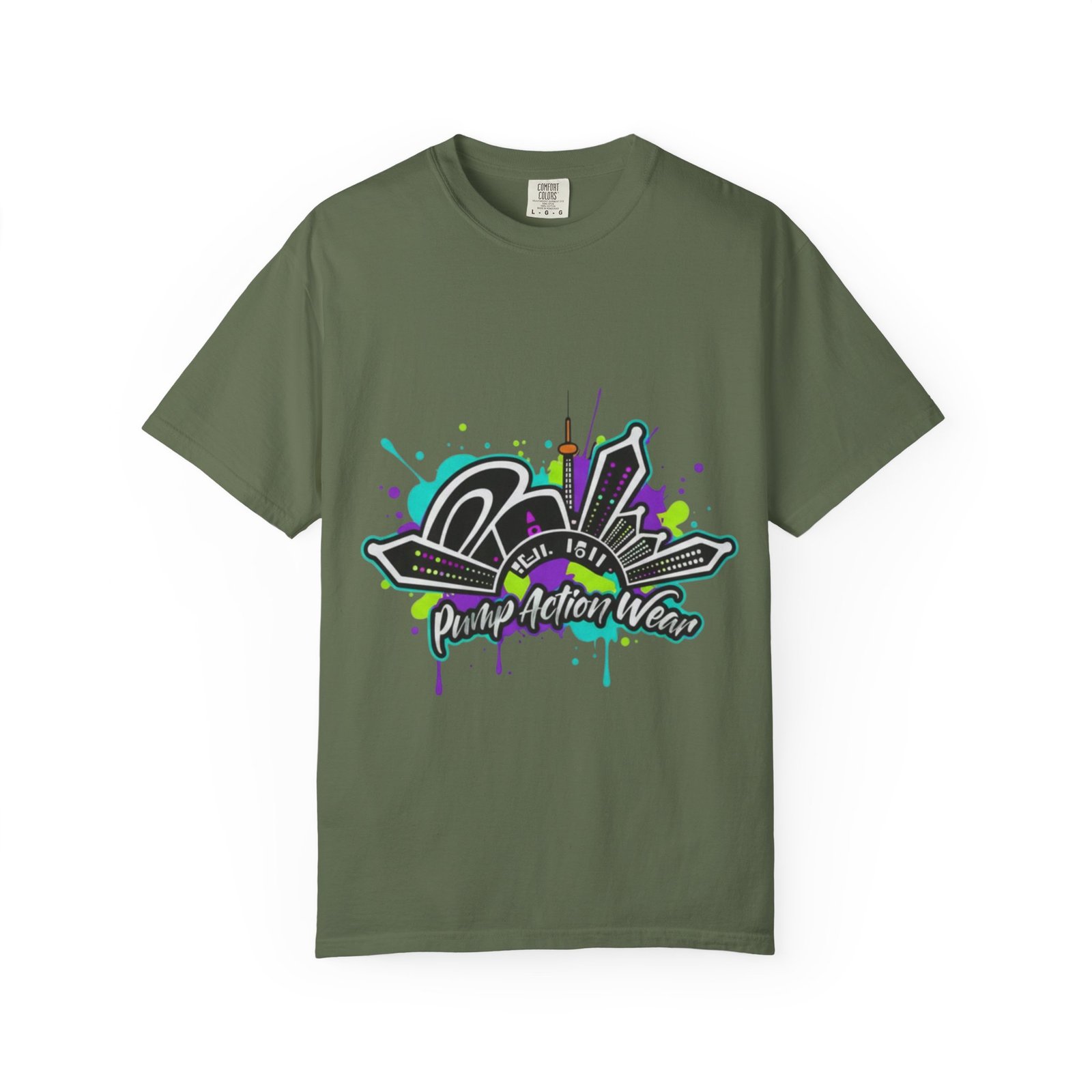Graffiti City “Pimp-Action Wear” Graphic T-Shirt - Image 25