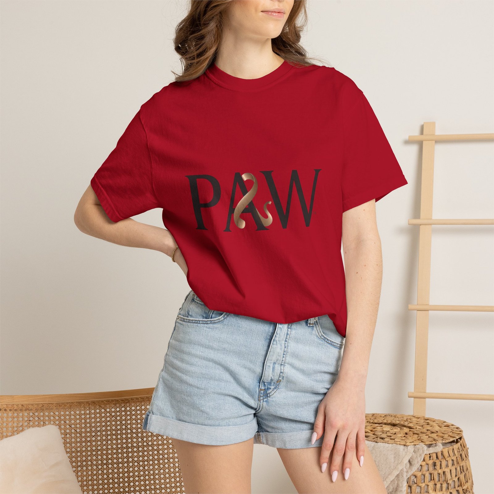 PAW Graphic T-Shirt — Stylish Animal Print Ampersand Tee for Pet Lovers - Image 56