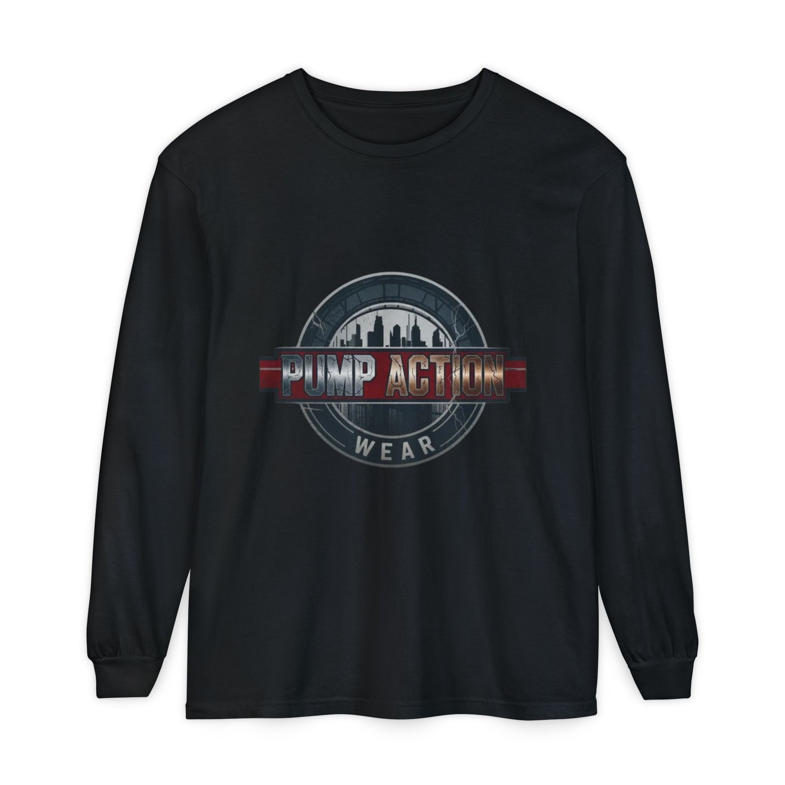 Pump Action Logo Long Sleeve Tee - Image 53