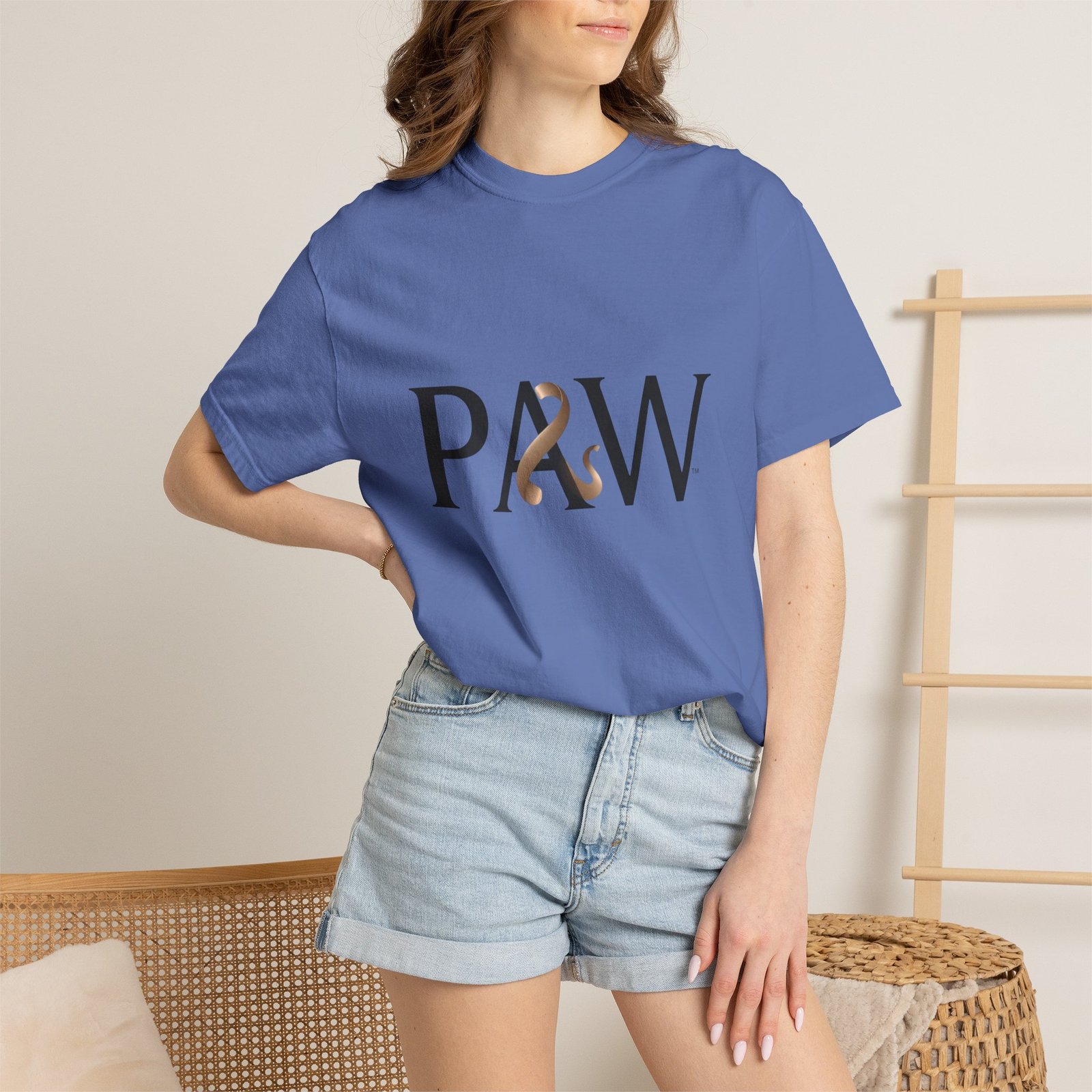 PAW Graphic T-Shirt — Stylish Animal Print Ampersand Tee for Pet Lovers - Image 32