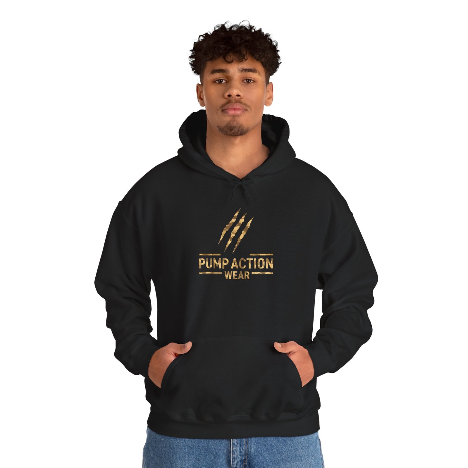 Pump Action Wear Hoodie 19 — Pullover - Image 3