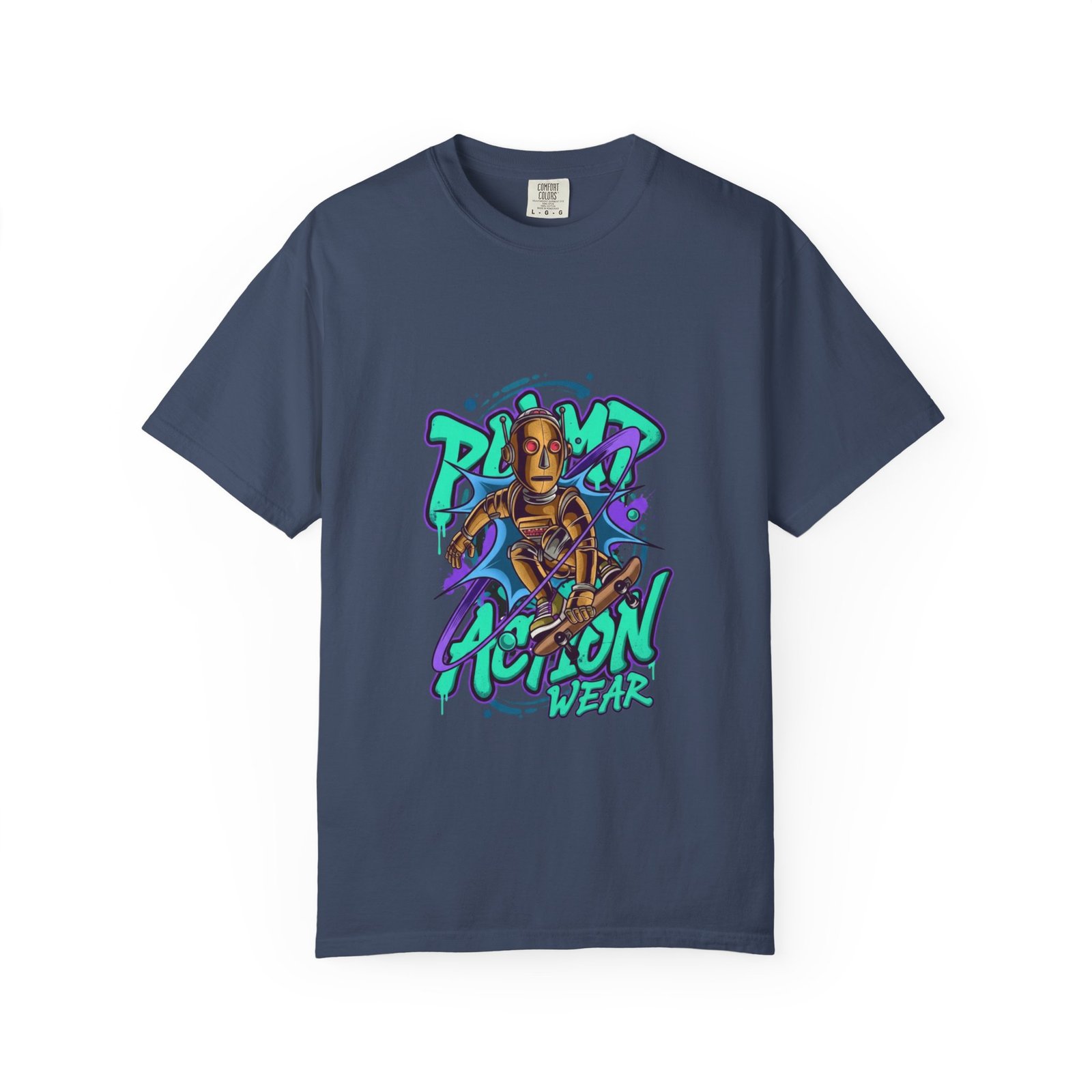 Streetwear T-Shirt — "Playa Action Wear" Graphic Tee (Urban Graffiti Style) - Image 37