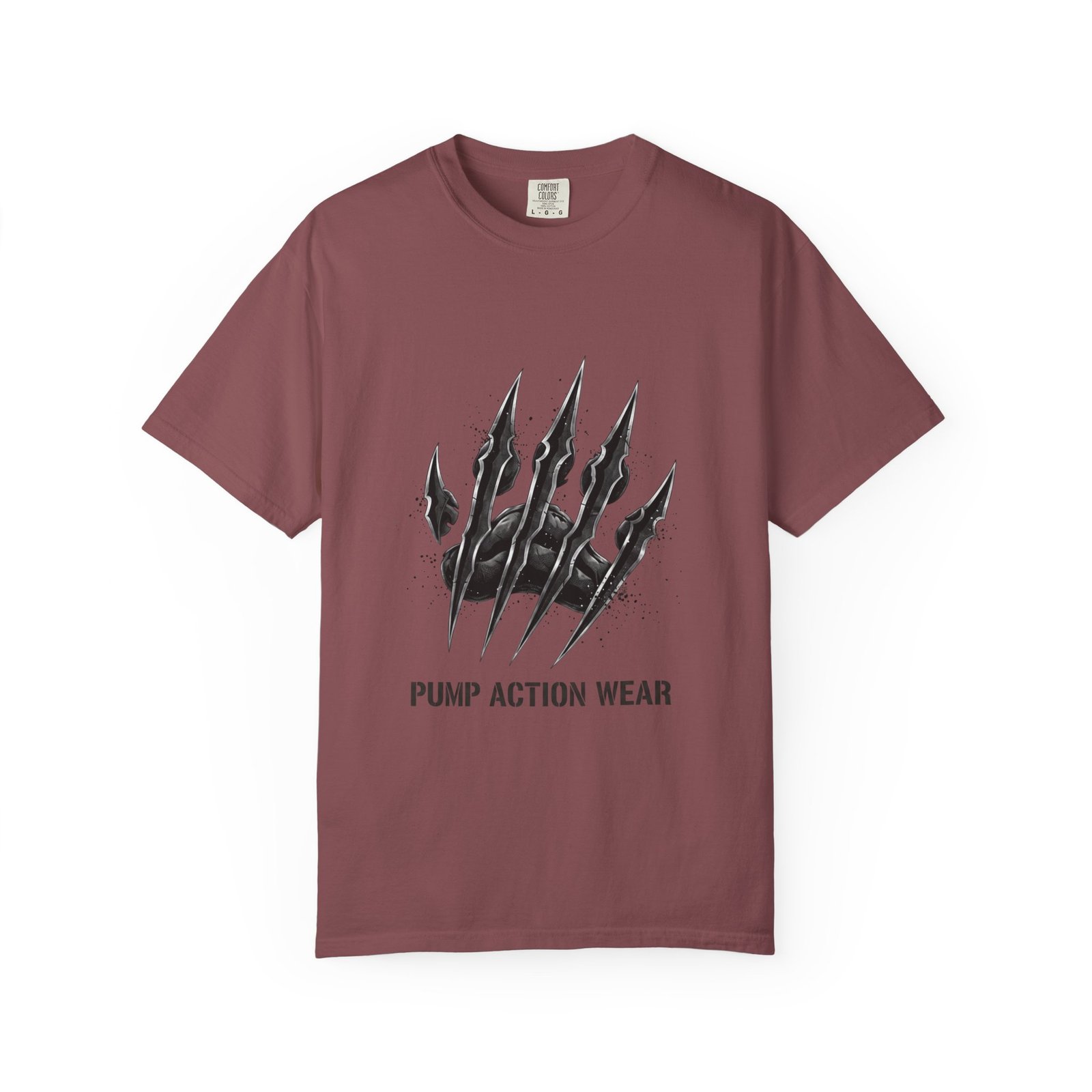 Pump Action Wear Graphic T-Shirt — Tactical Claw Logo Tee - Image 5