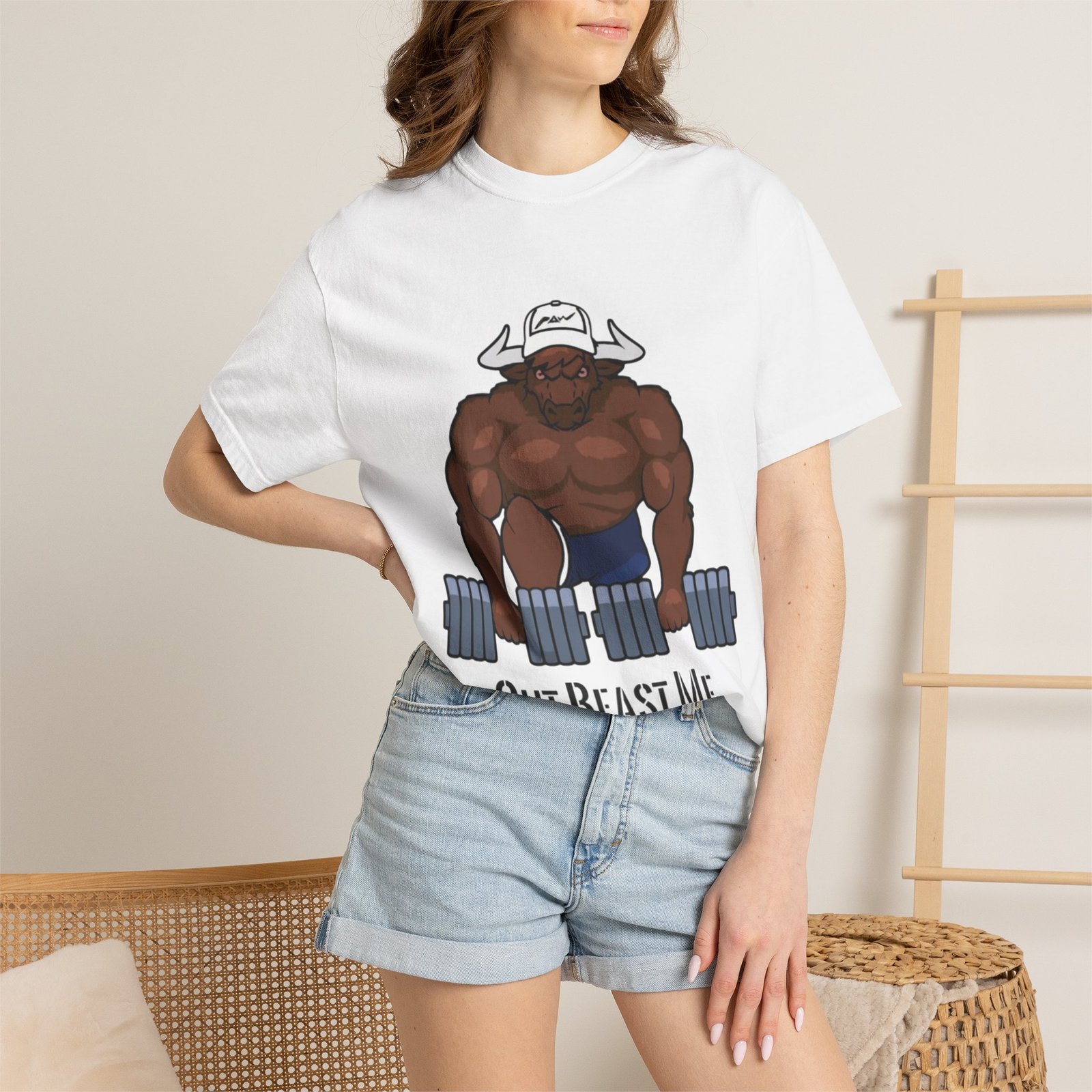 Out Beast Me T-Shirt — Motivational Gym Workout Tee - Image 4