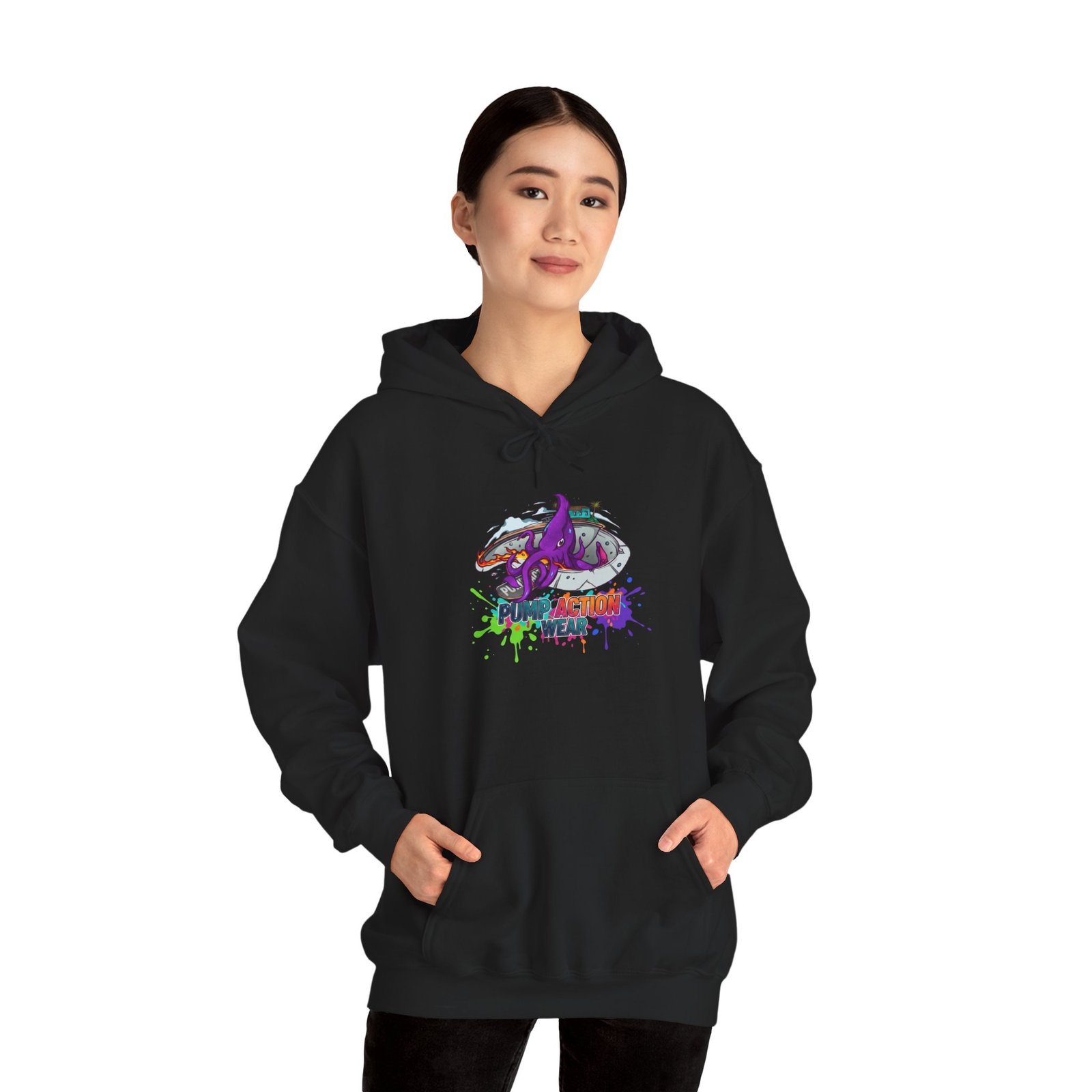 Pump Action Wear Hoodie 11 — Pullover - Image 2