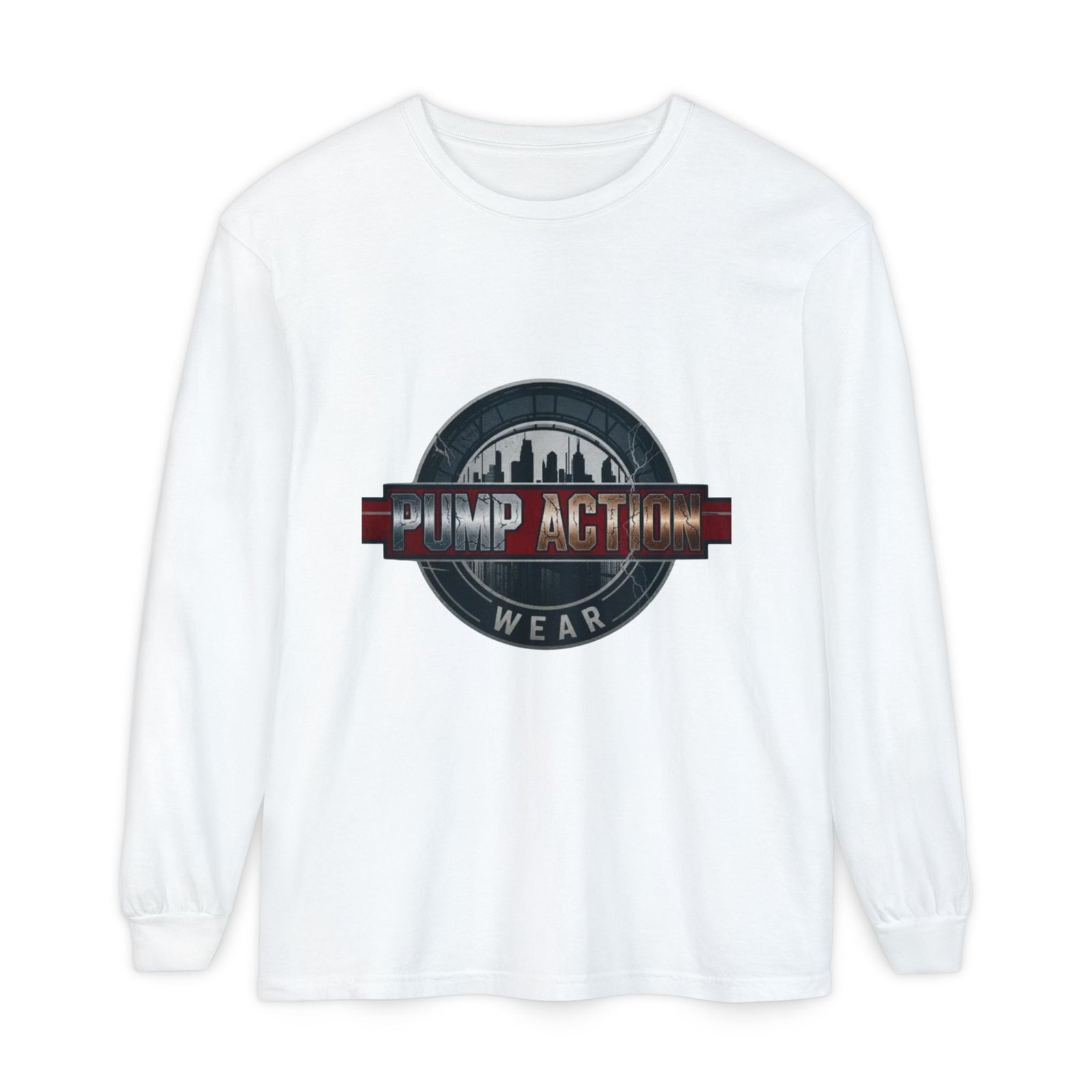 Pump Action Logo Long Sleeve Tee