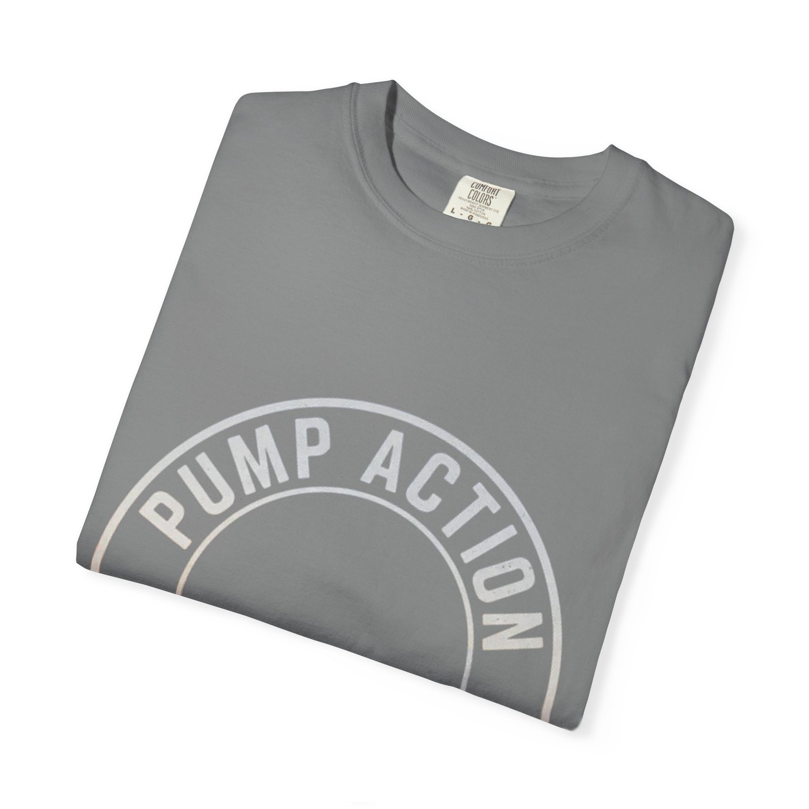 Pump Action Wear T‑Shirt — Vintage Crest Graphic Tee - Image 23