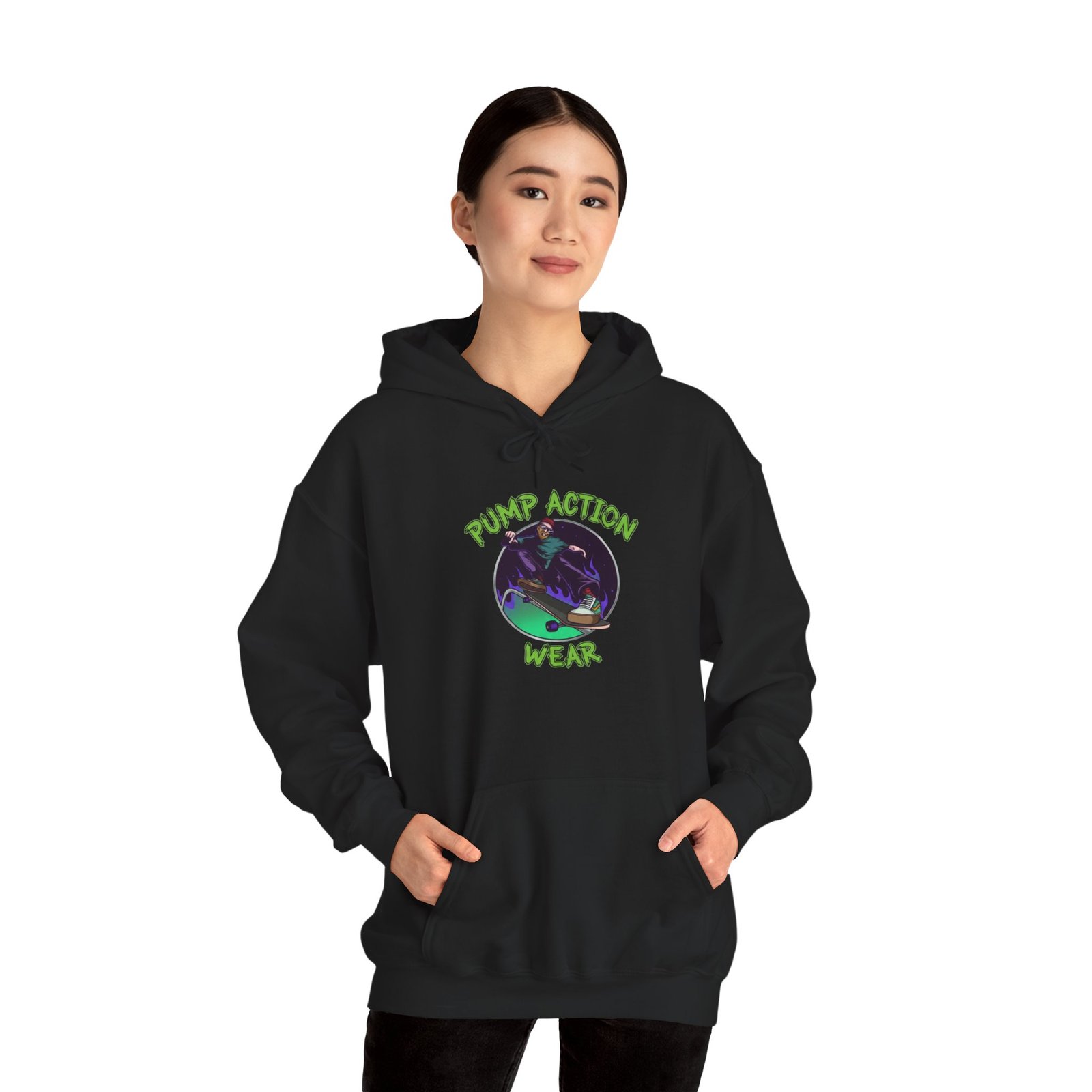Pump Action Wear Hoodie 17 — Pullover - Image 2