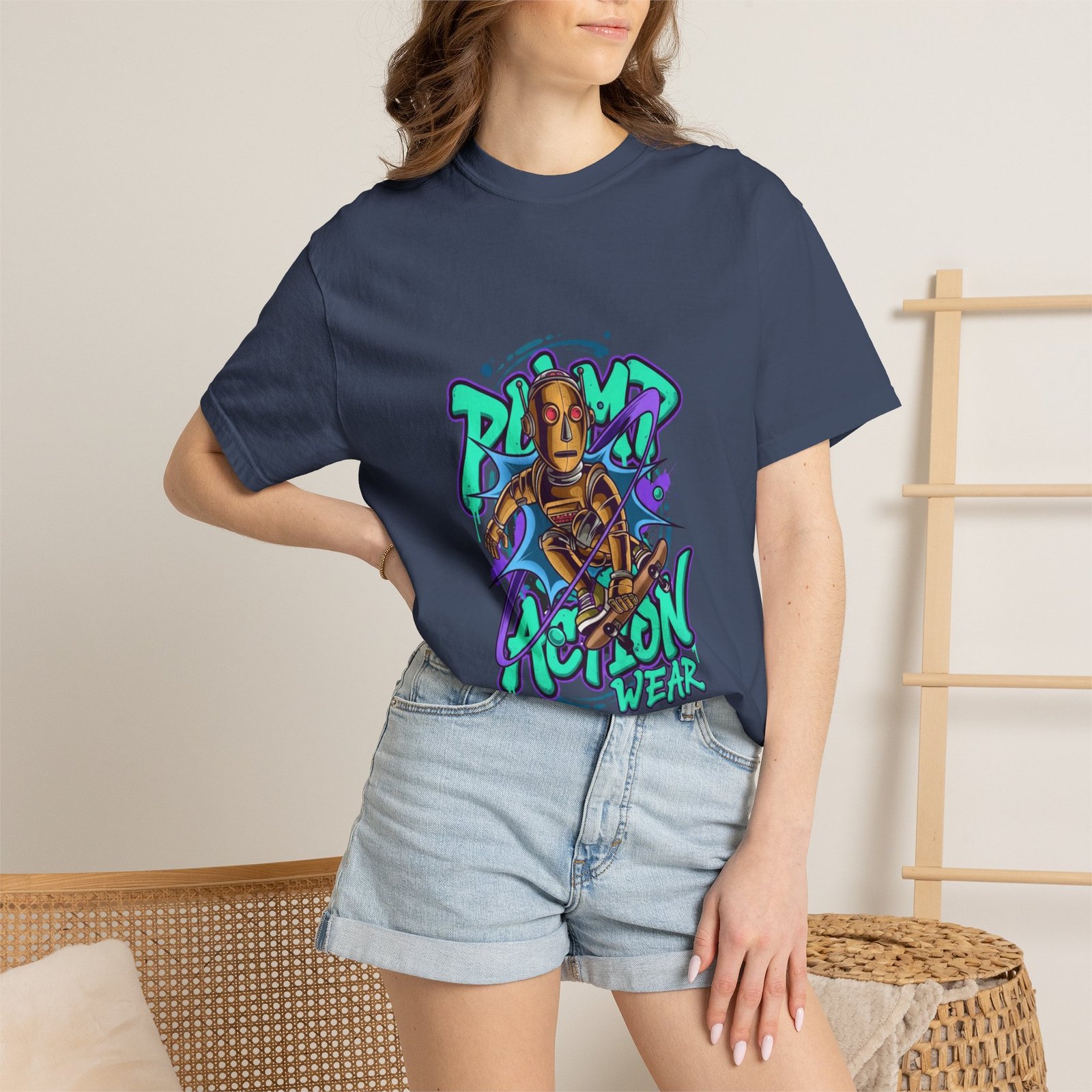 Streetwear T-Shirt — "Playa Action Wear" Graphic Tee (Urban Graffiti Style) - Image 40