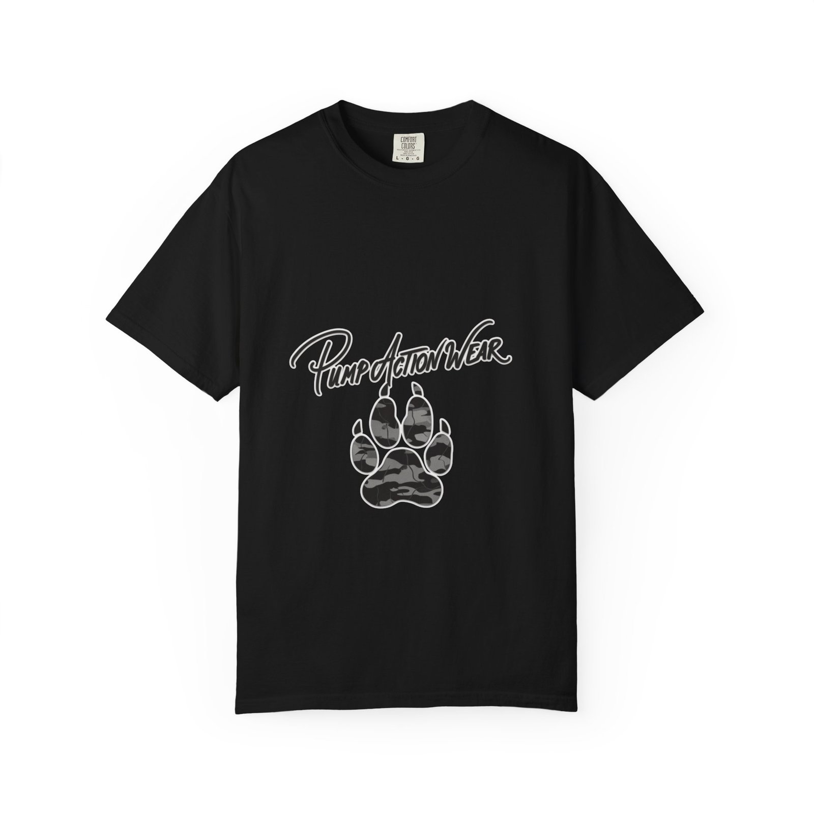 Pump Action Wear Paw Print T-Shirt — Graphic Casual Tee for Pet Lovers - Image 45
