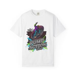 Pump Action Wear Skateboard Graphic T-Shirt — Retro Streetwear Tee