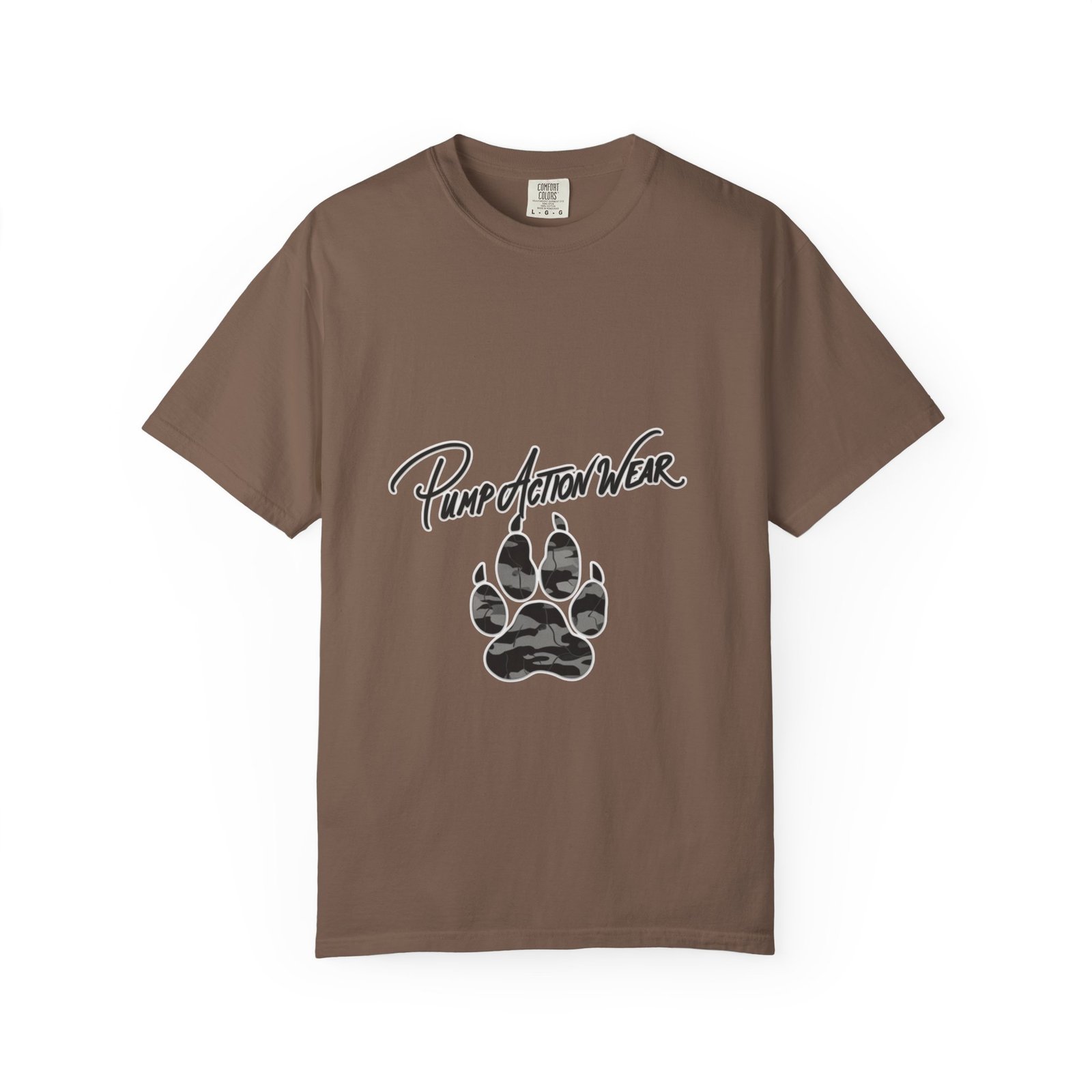 Pump Action Wear Paw Print T-Shirt — Graphic Casual Tee for Pet Lovers - Image 13
