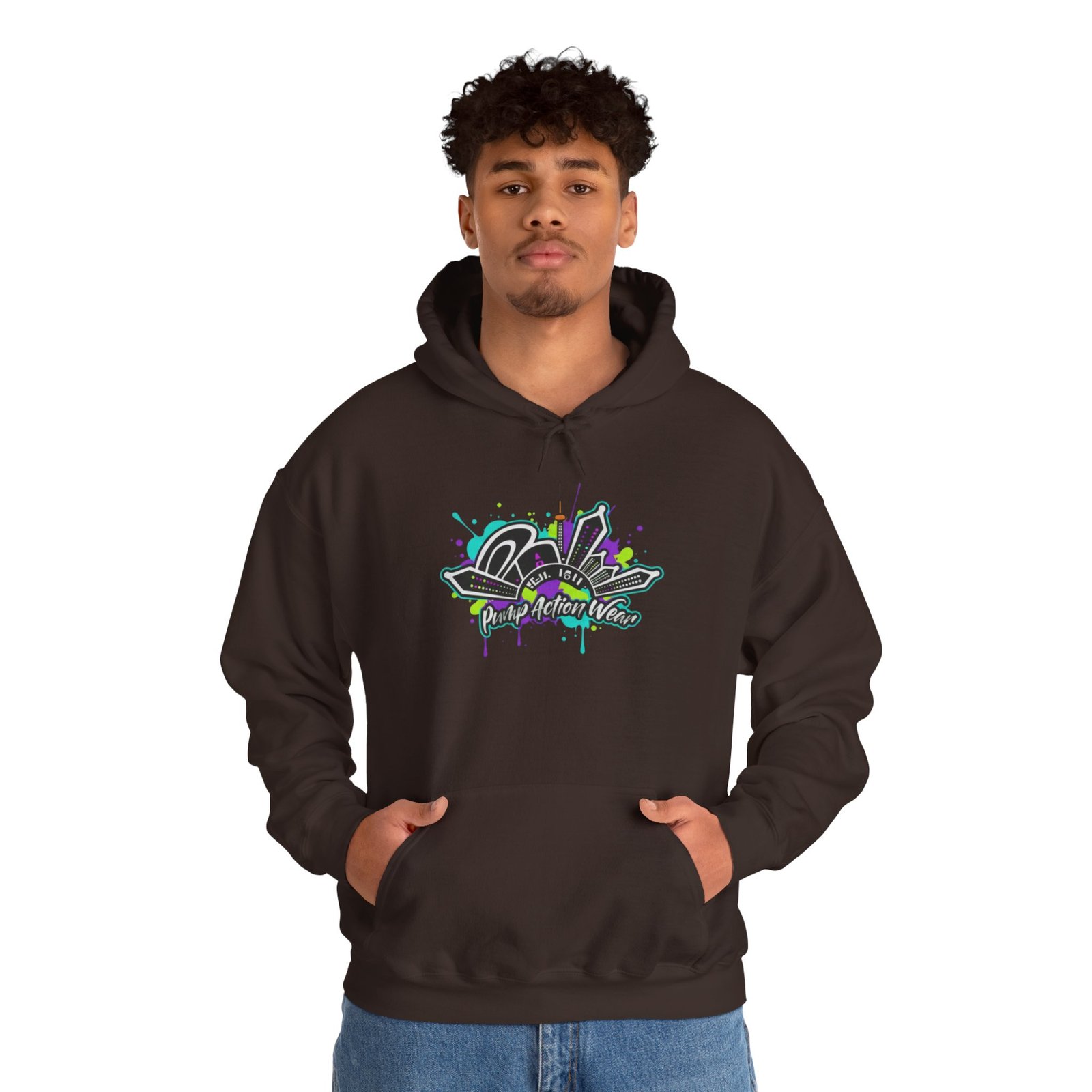 Pump Action Wear Hoodie 13 — Pullover - Image 15