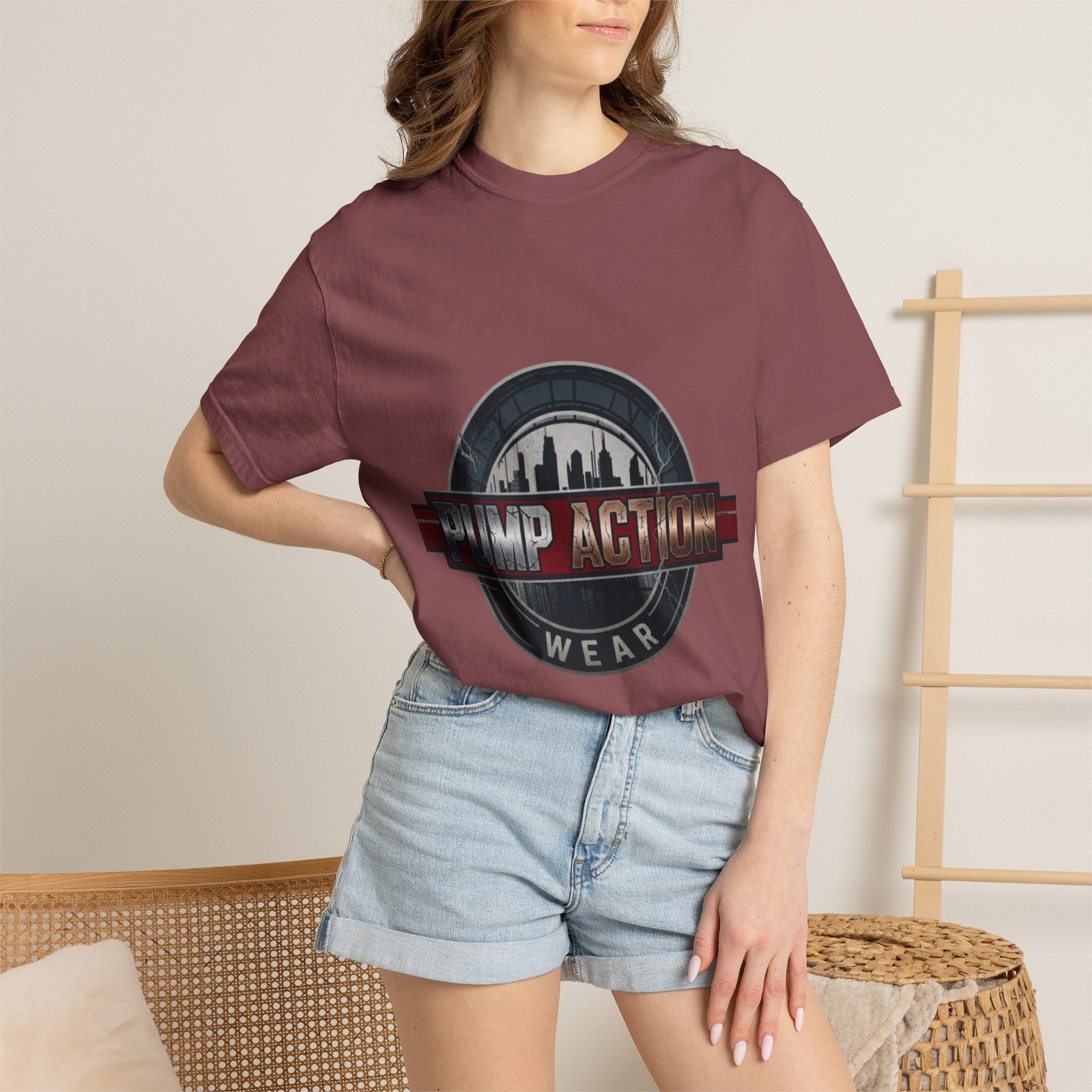 Pump Action Wear Logo T‑Shirt — Urban Fitness Gym Tee - Image 8