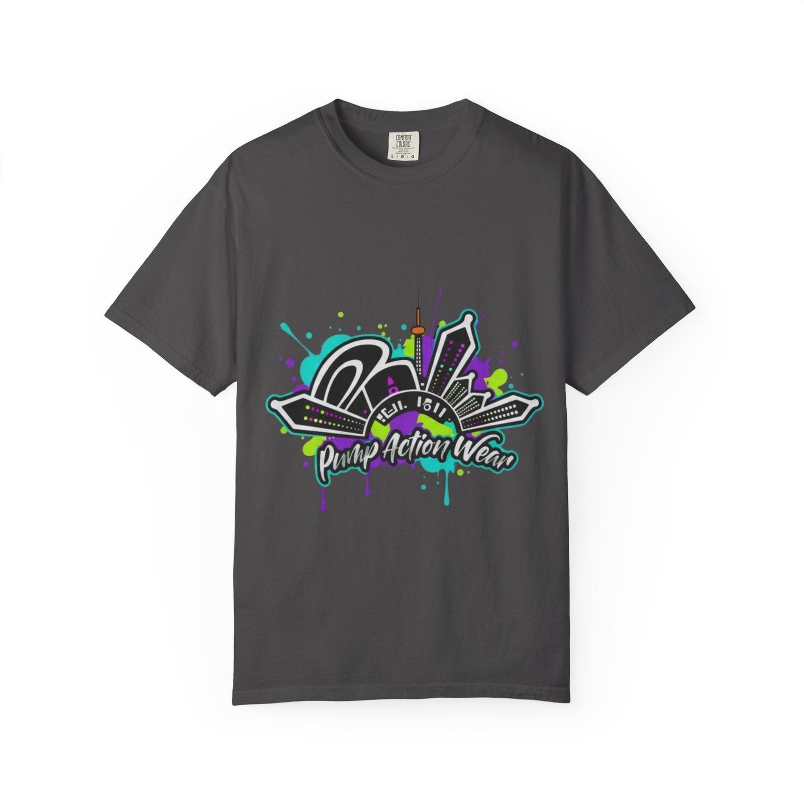 Graffiti City “Pimp-Action Wear” Graphic T-Shirt - Image 41