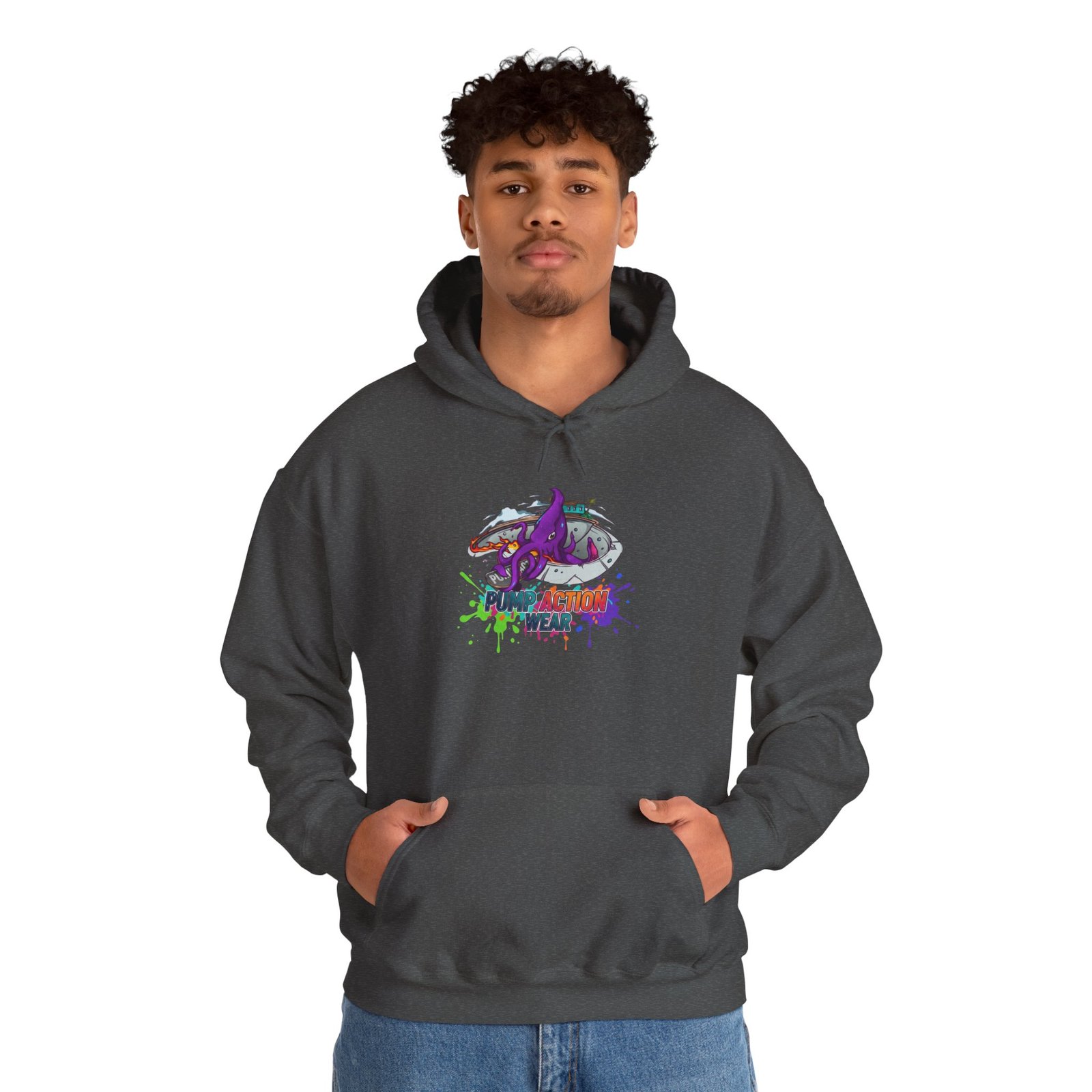 Pump Action Wear Hoodie 11 — Pullover - Image 35