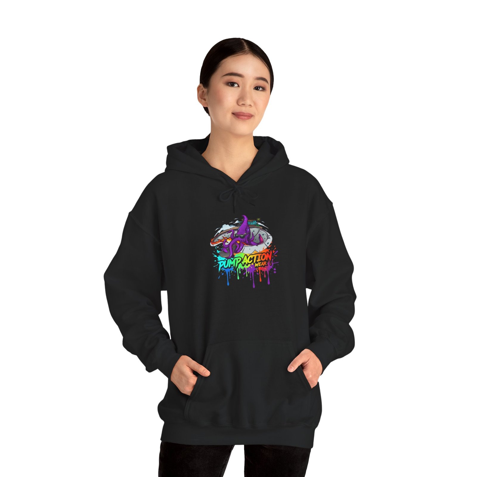 Pump Action Wear Hoodie 12 — Pullover - Image 2