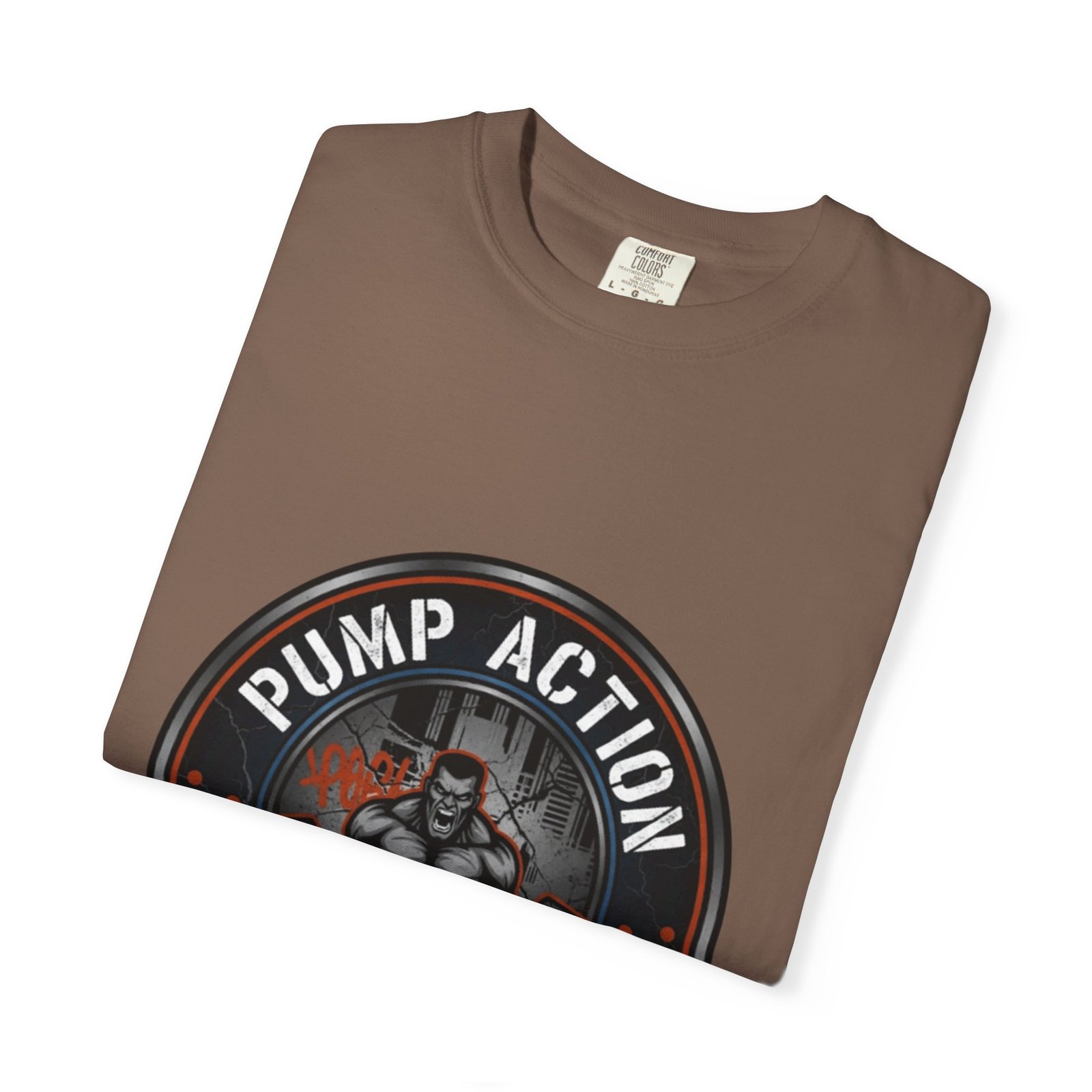 Gym T-Shirt — "Pump Action Wear" Muscle Weightlifting Tee - Image 15