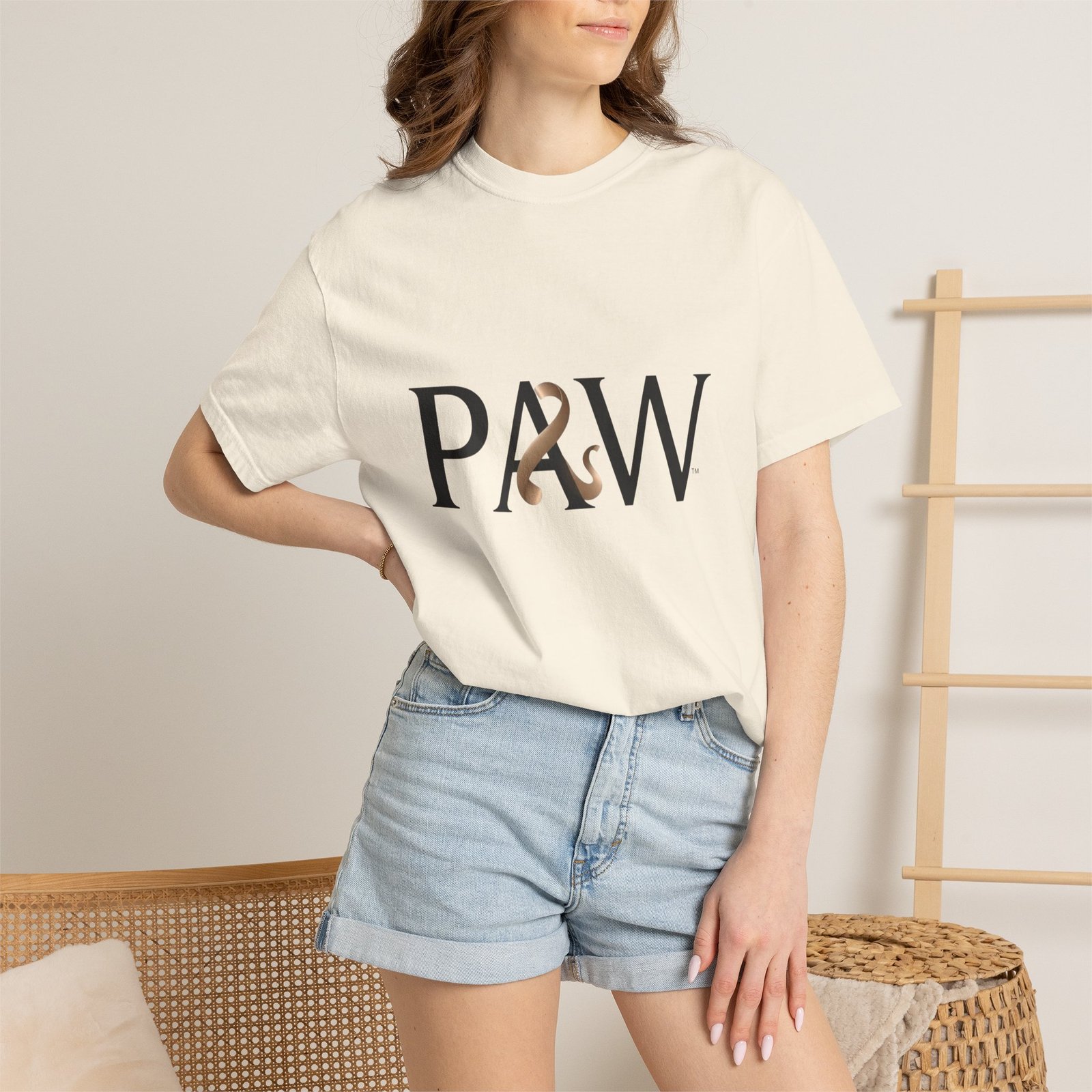 PAW Graphic T-Shirt — Stylish Animal Print Ampersand Tee for Pet Lovers - Image 12