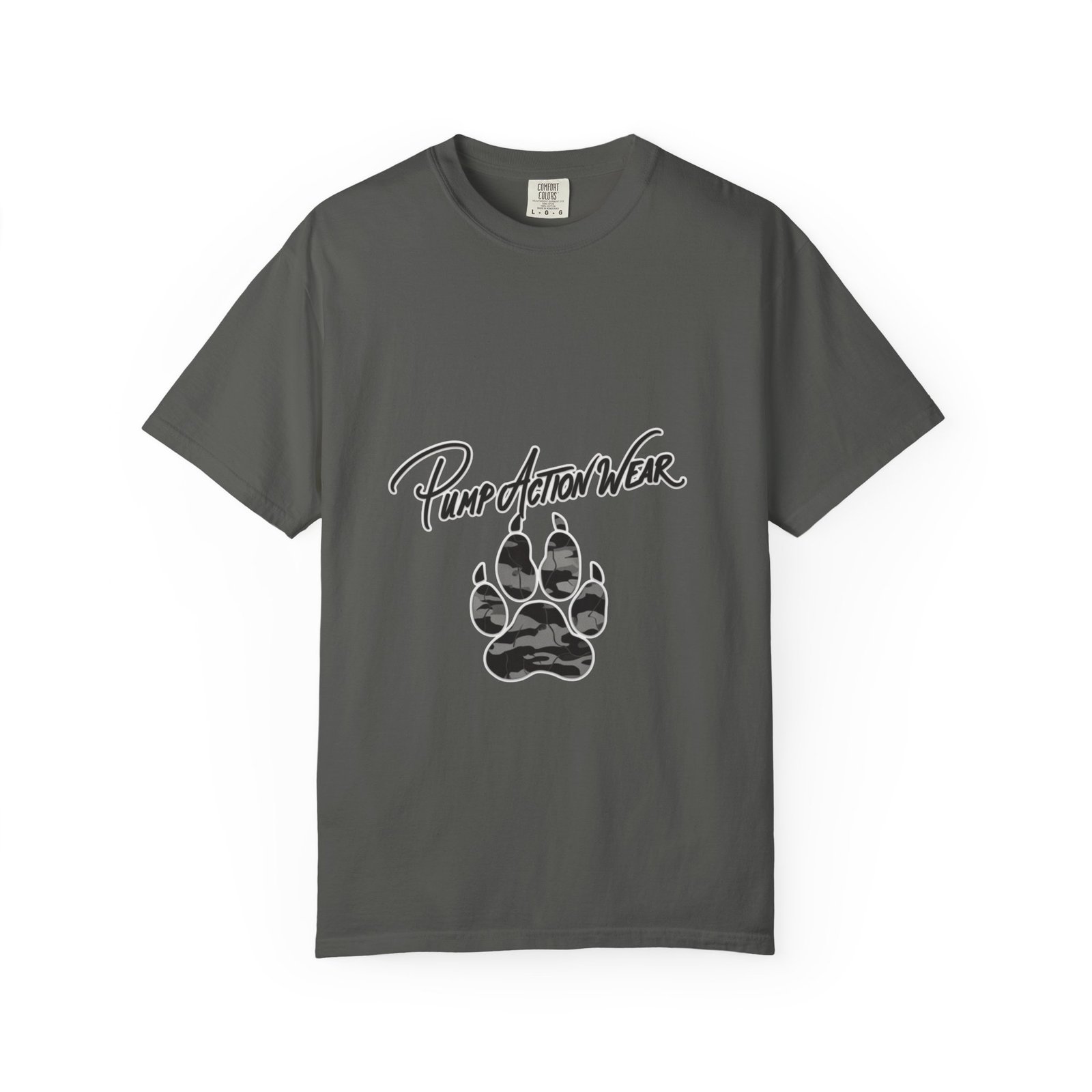 Pump Action Wear Paw Print T-Shirt — Graphic Casual Tee for Pet Lovers - Image 17