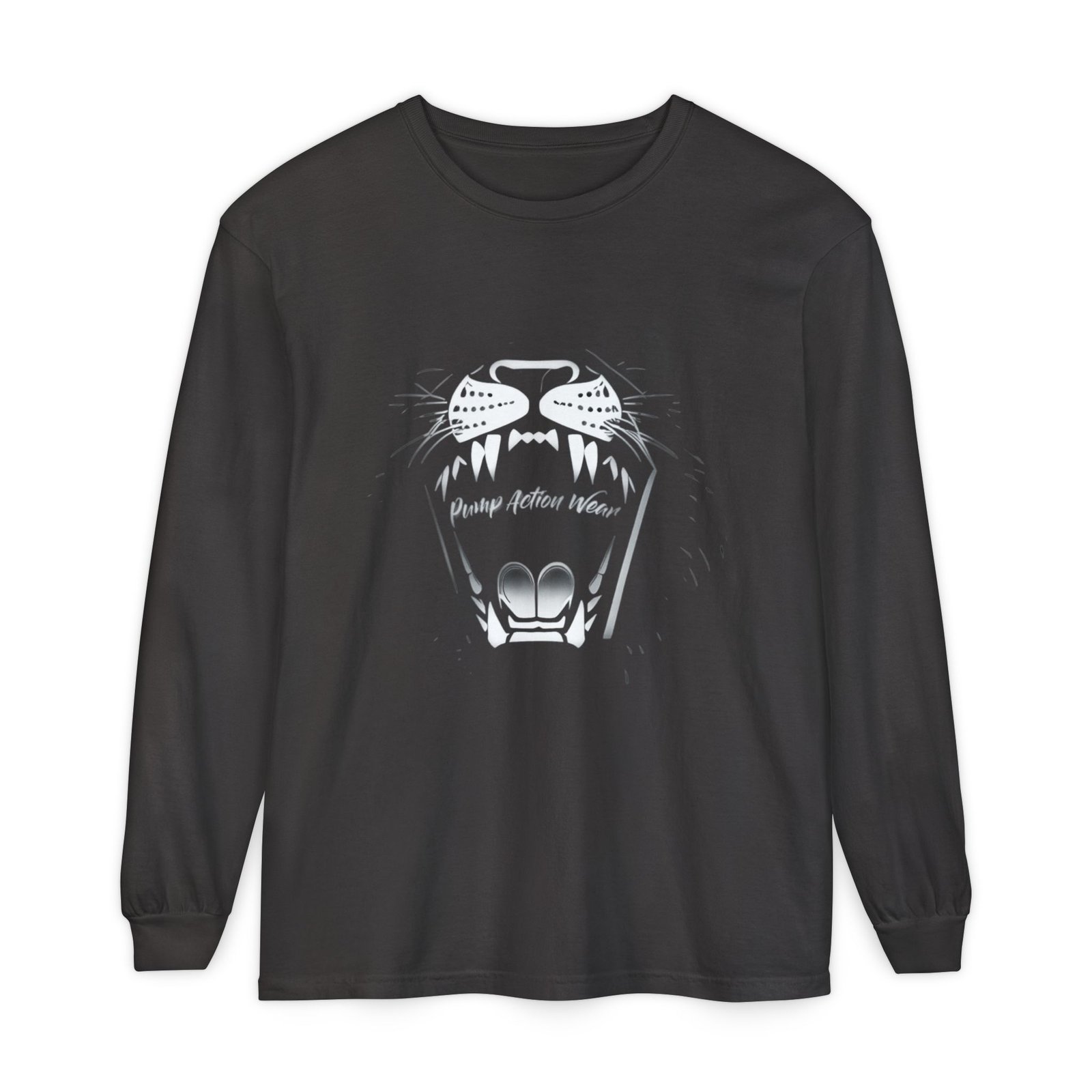 Long Sleeve T‑Shirt — Minimal Tiger Face Graphic - Image 57