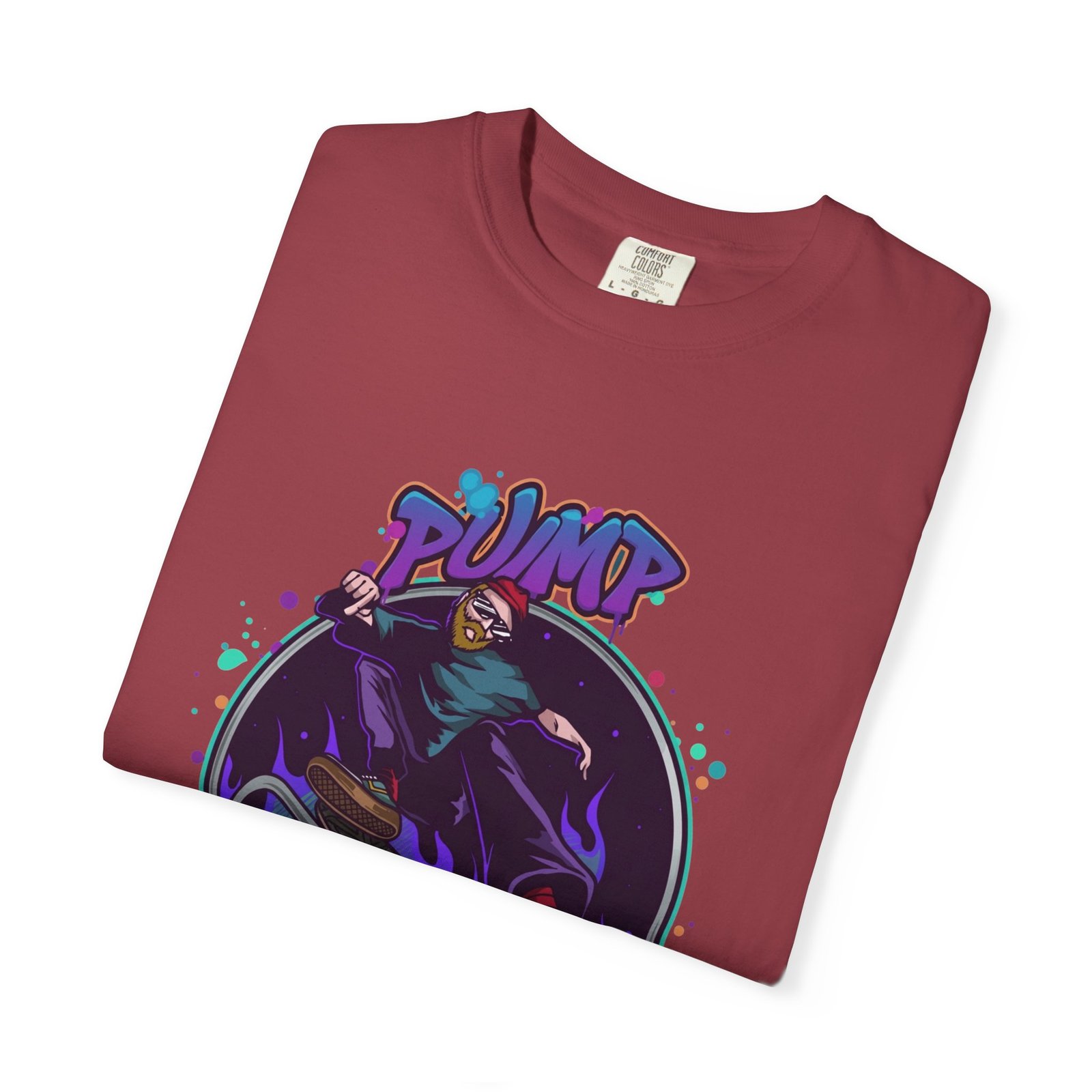 Skate Grim Reaper "Pump Funpaction" Graphic T-Shirt - Image 51