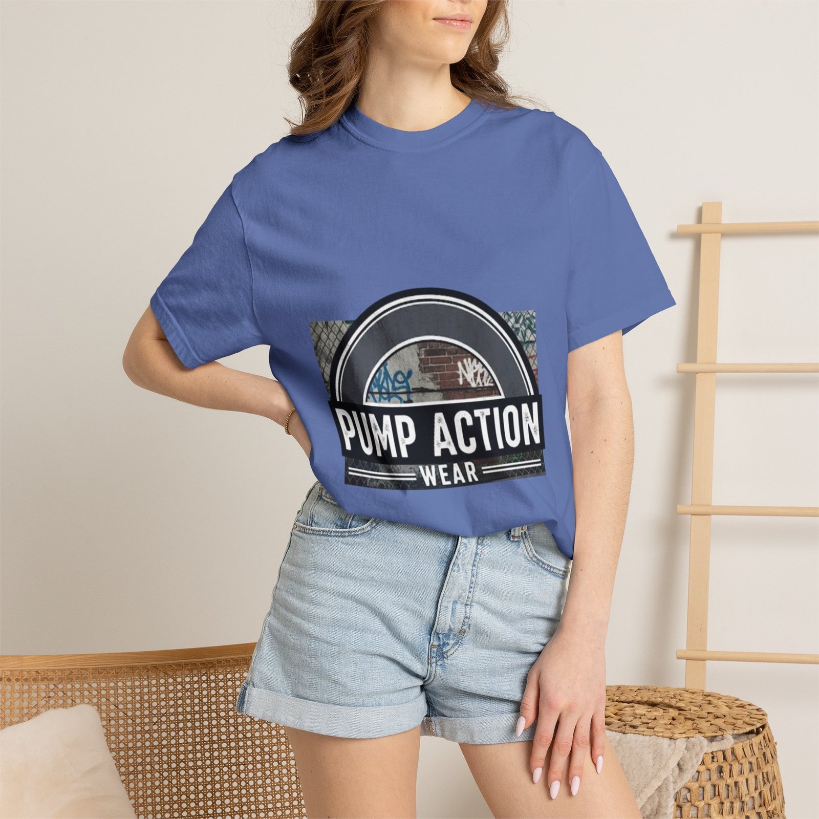 Pump Action Wear Graphic T-Shirt - Image 32