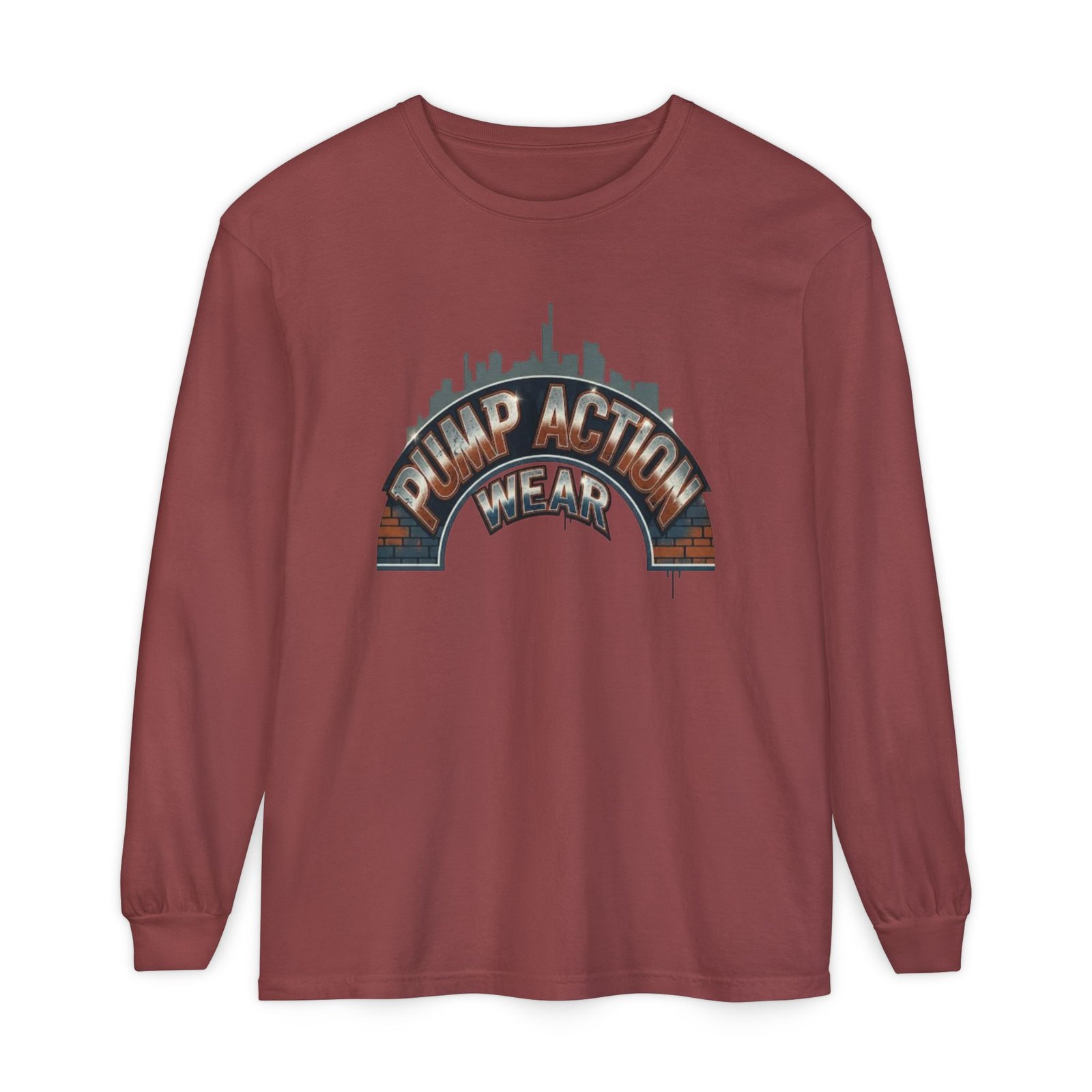 Pump Action Wear Skyline Long Sleeve Tee - Image 13
