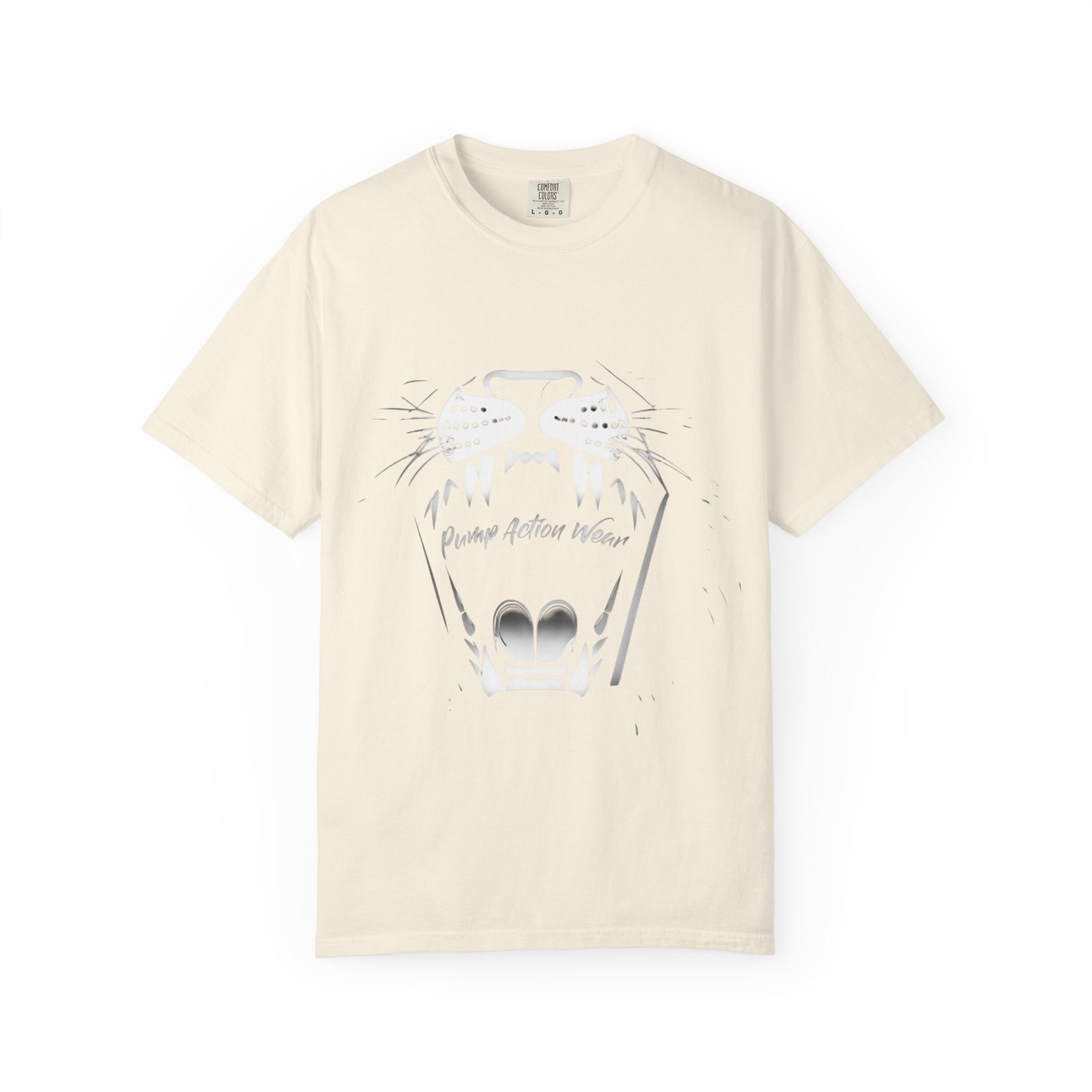 Cat Jaw Graphic T-Shirt — 'Please Afford Meow' Minimalist Cat Face Tee - Image 9