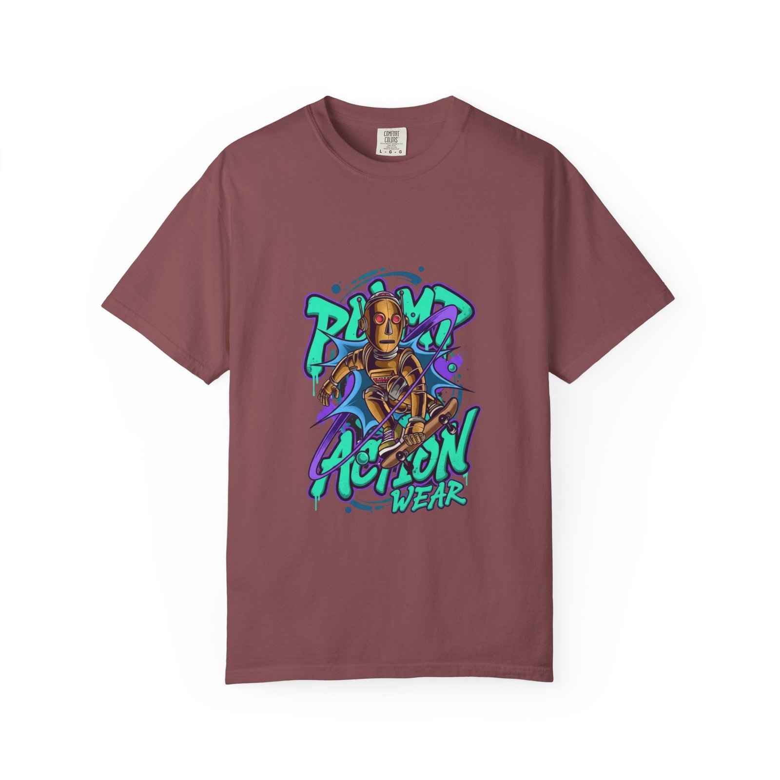 Streetwear T-Shirt — "Playa Action Wear" Graphic Tee (Urban Graffiti Style) - Image 5