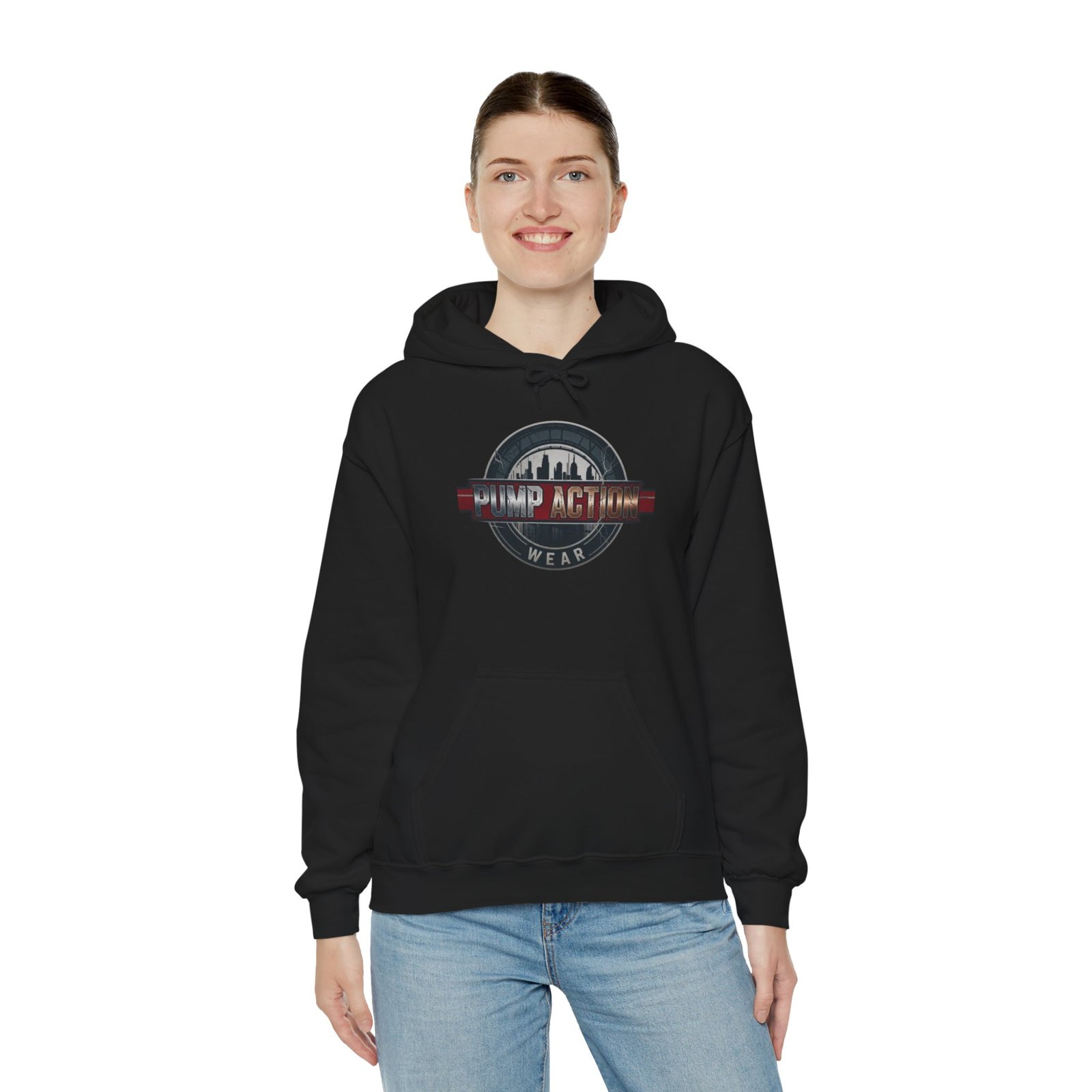 Pump Action Wear Hoodie 27 — Pullover - Image 4