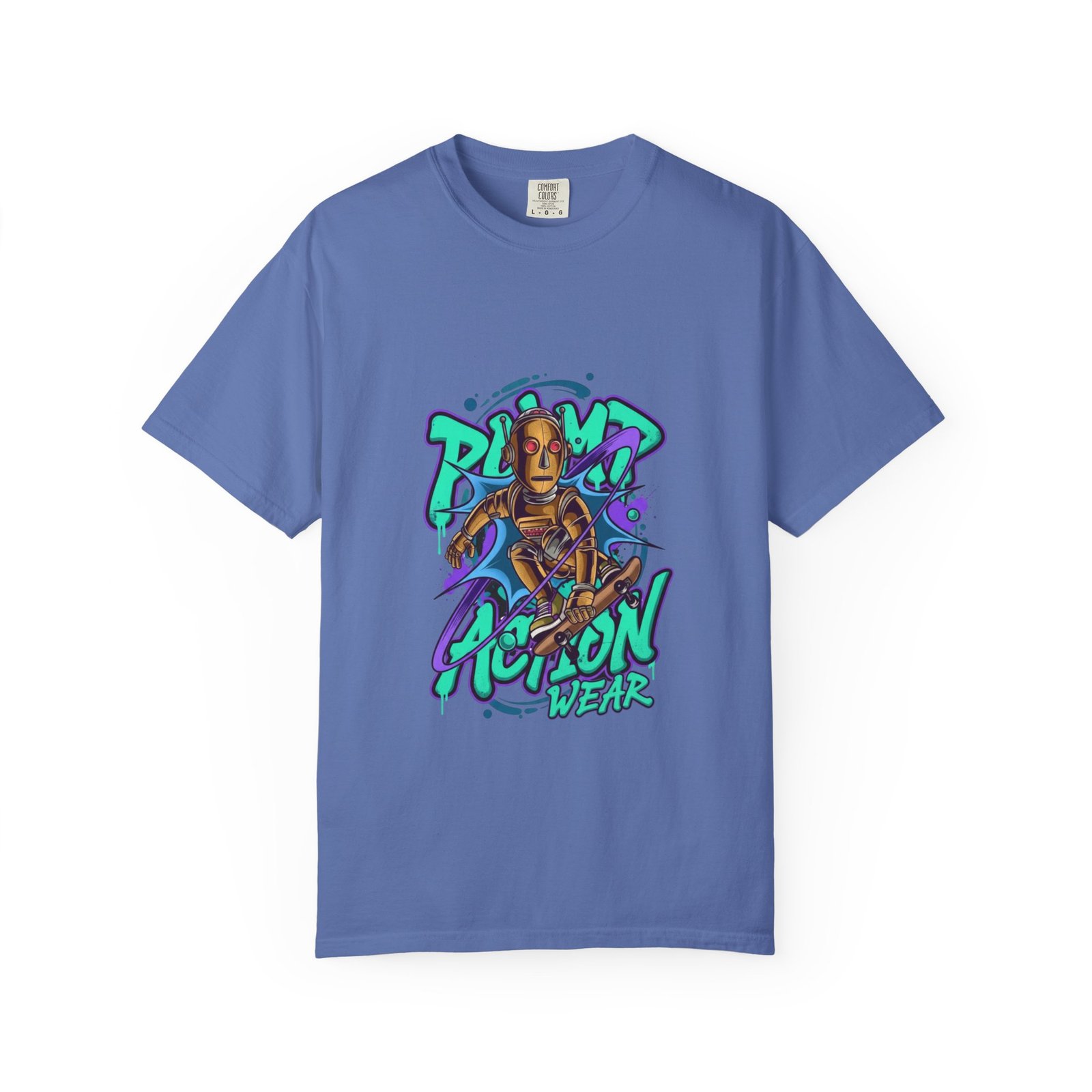 Streetwear T-Shirt — "Playa Action Wear" Graphic Tee (Urban Graffiti Style) - Image 29