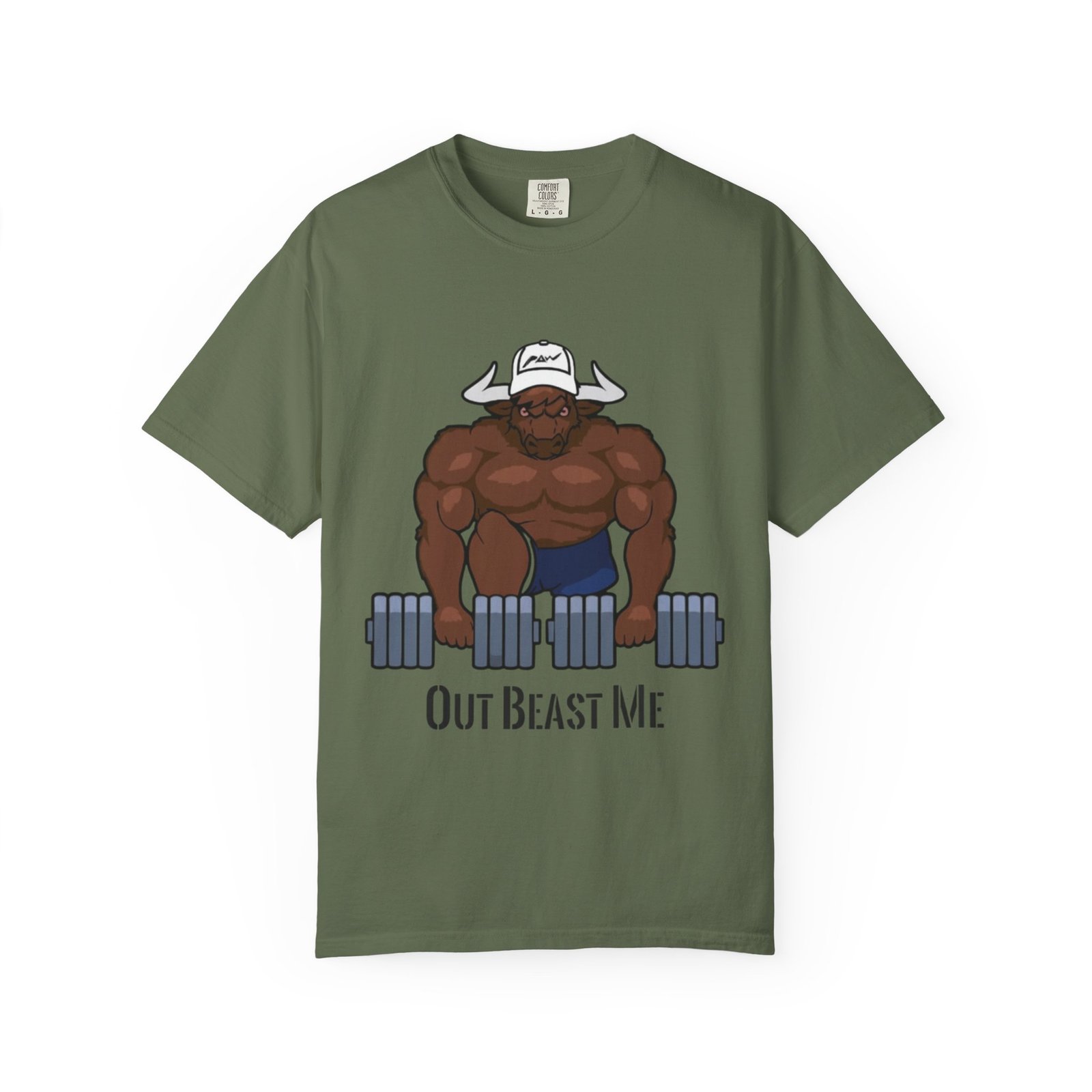 Out Beast Me T-Shirt — Motivational Gym Workout Tee - Image 25