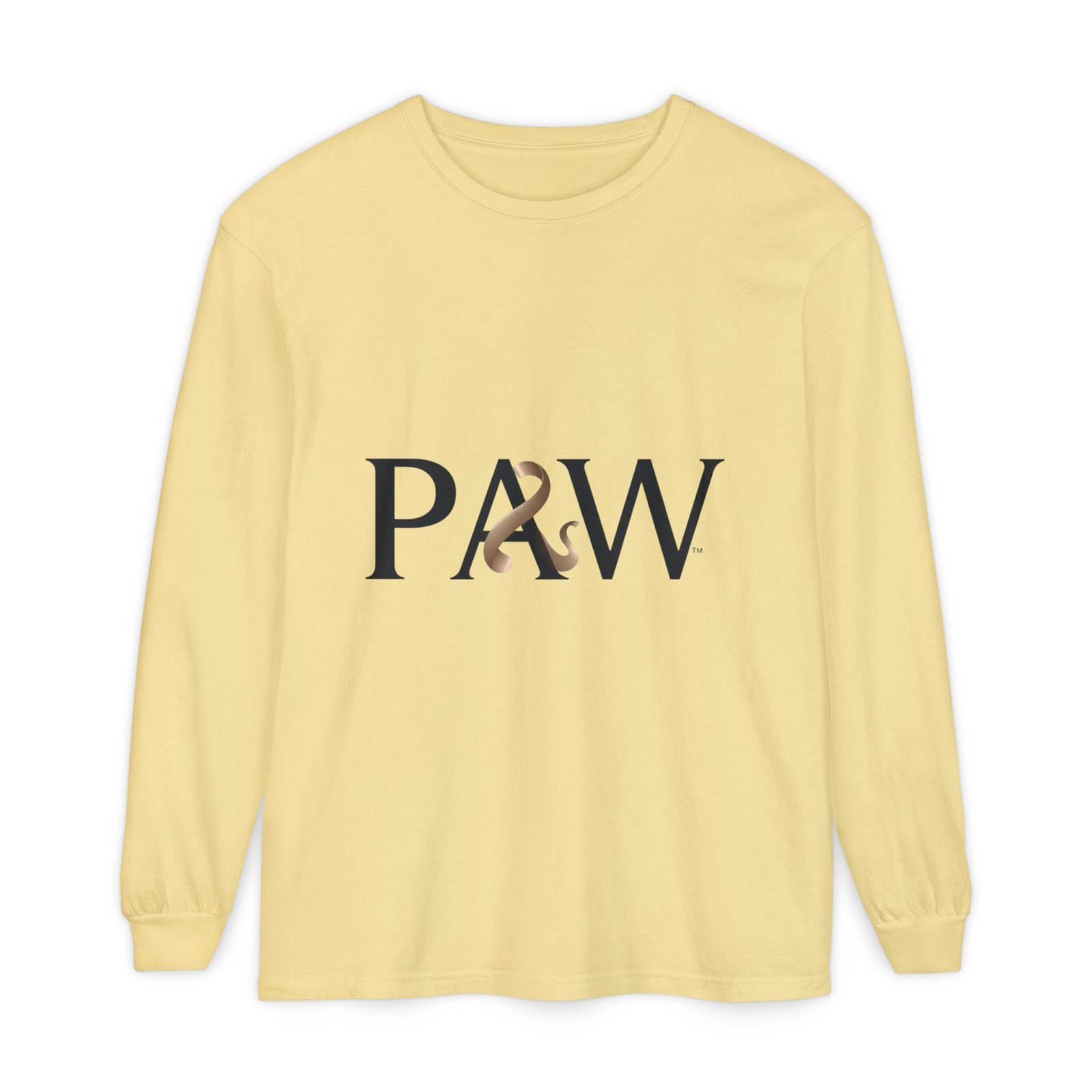 PAW Ampersand Long Sleeve Tee — Minimal Pet Lover Graphic Shirt - Image 29