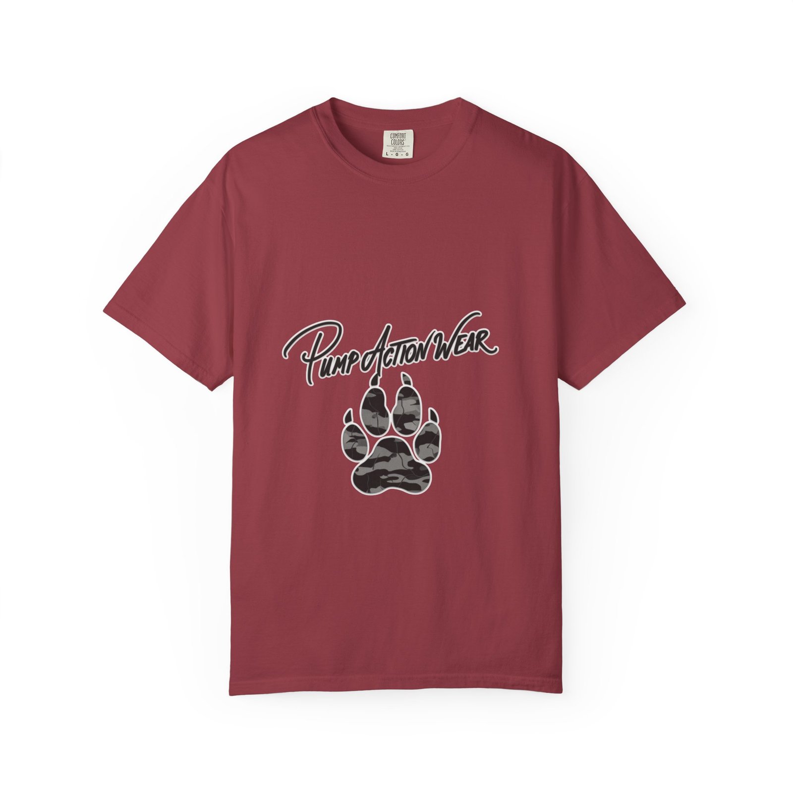 Pump Action Wear Paw Print T-Shirt — Graphic Casual Tee for Pet Lovers - Image 49