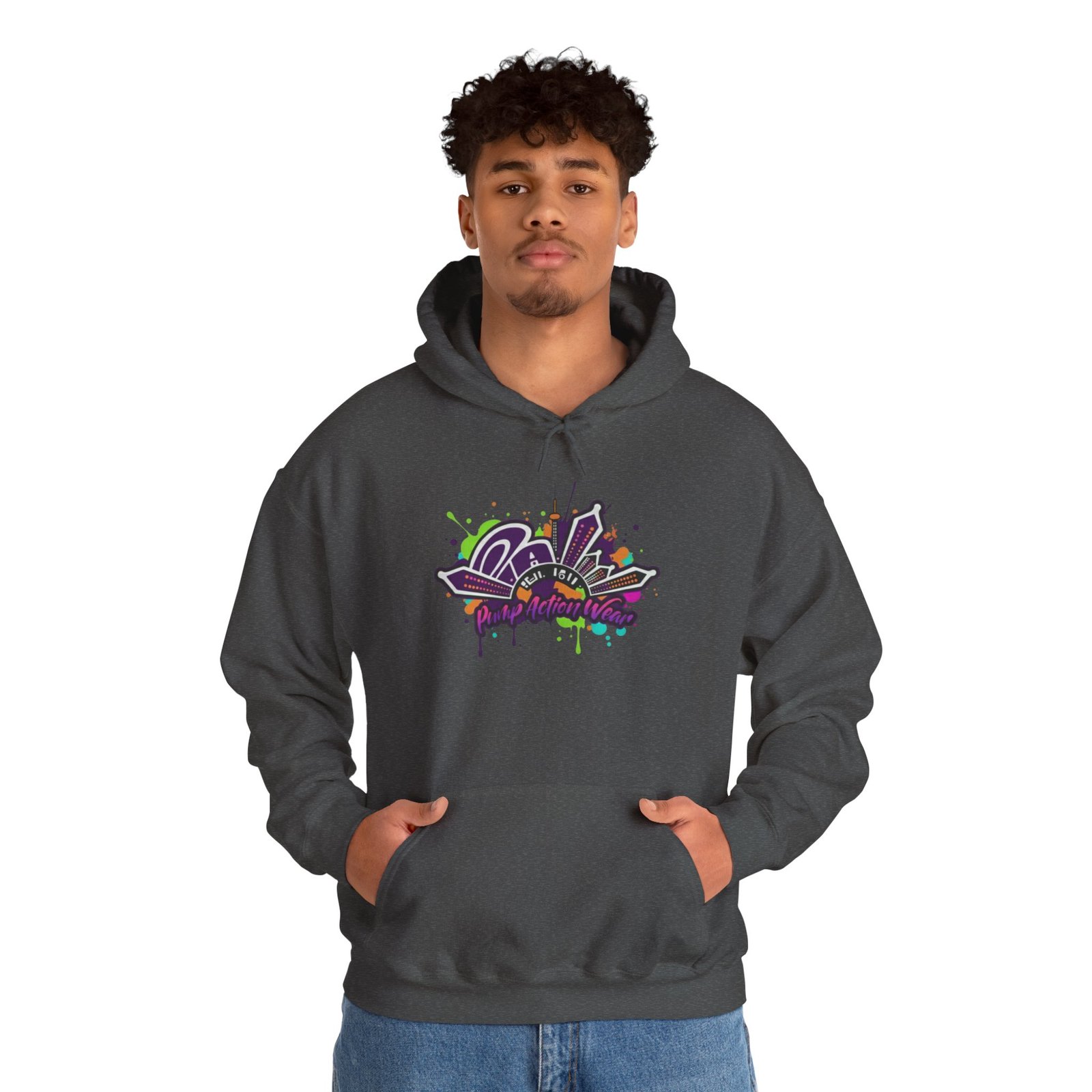 Pump Action Wear Hoodie 15 — Pullover - Image 35