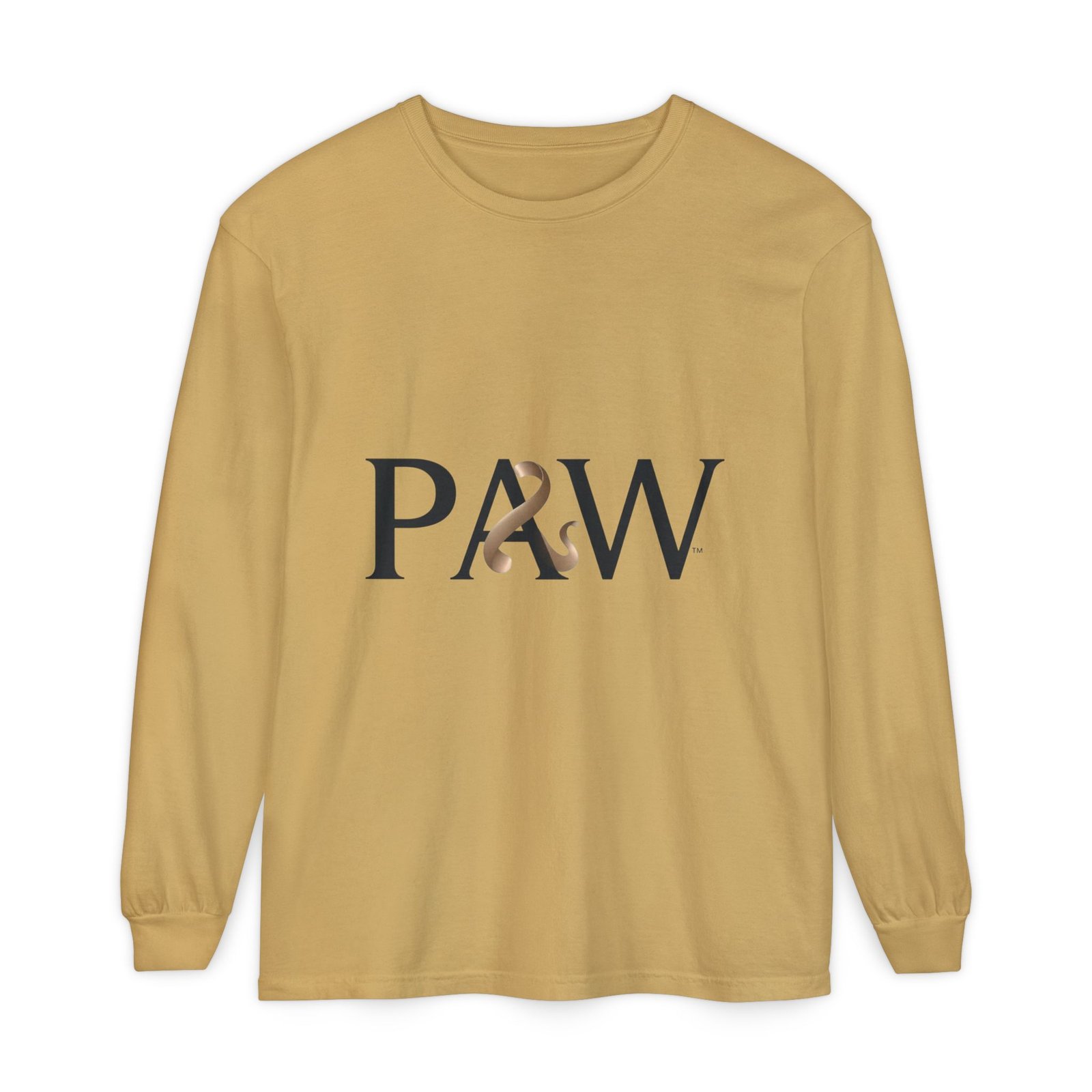 PAW Ampersand Long Sleeve Tee — Minimal Pet Lover Graphic Shirt - Image 21