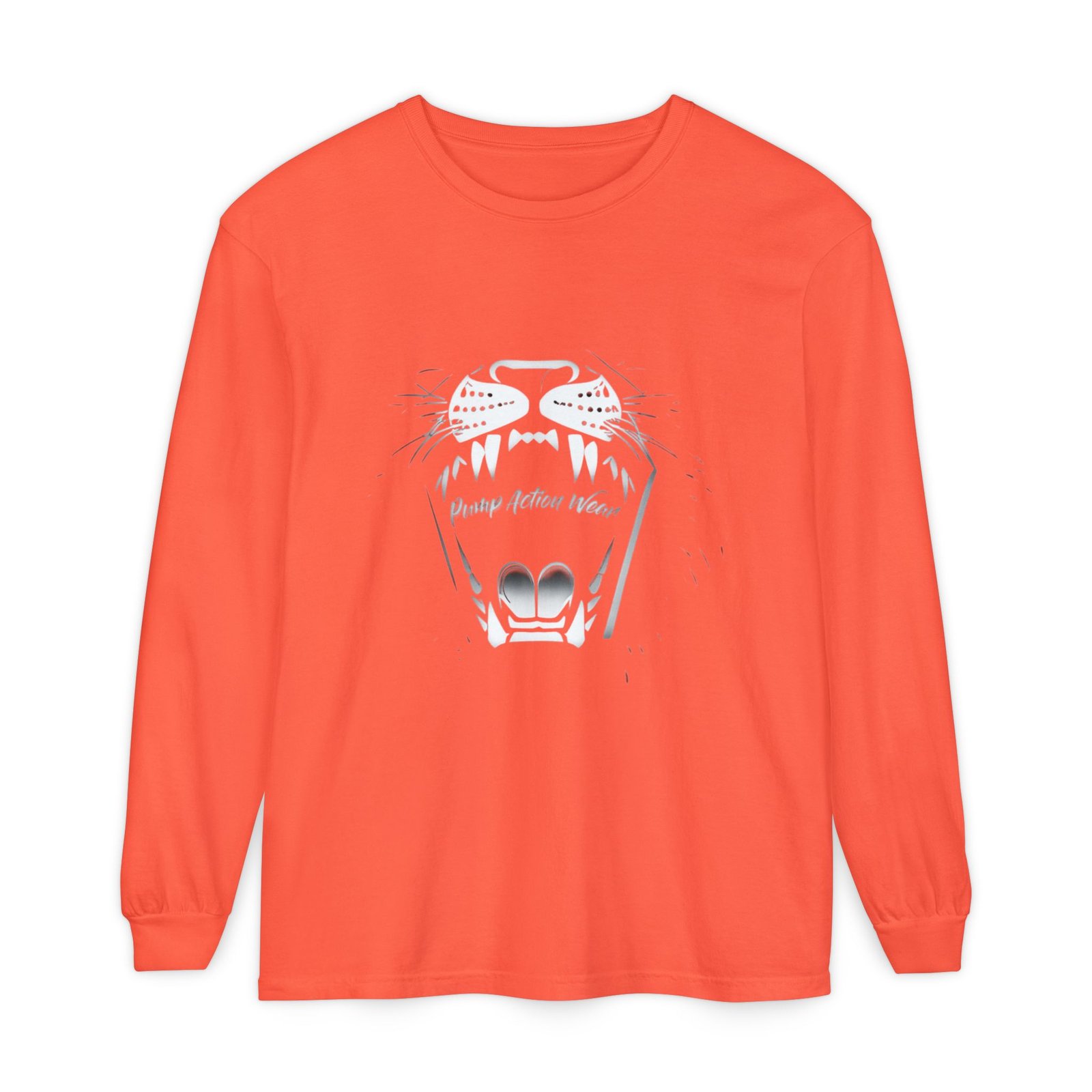 Long Sleeve T‑Shirt — Minimal Tiger Face Graphic - Image 9