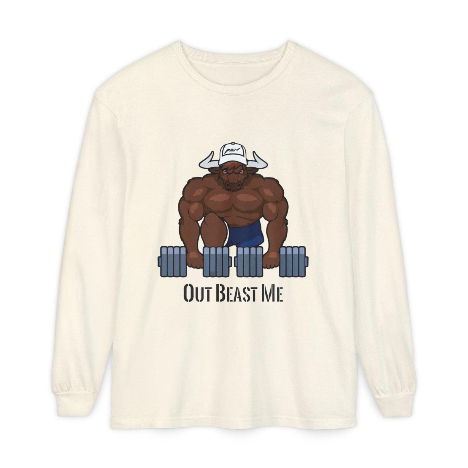 Out Beast Me Long Sleeve Shirt — Motivational Gym Tee - Image 17