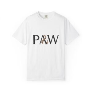 PAW Graphic T-Shirt — Stylish Animal Print Ampersand Tee for Pet Lovers