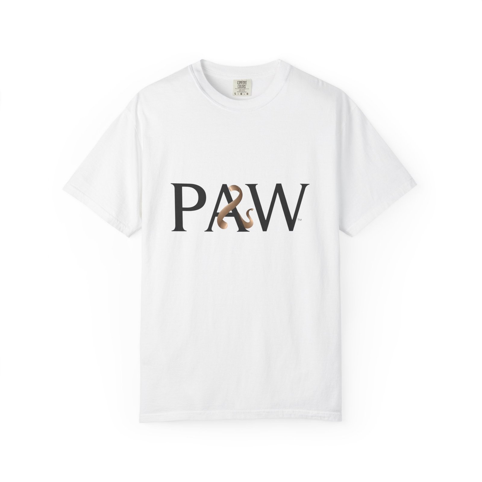 PAW Graphic T-Shirt — Stylish Animal Print Ampersand Tee for Pet Lovers