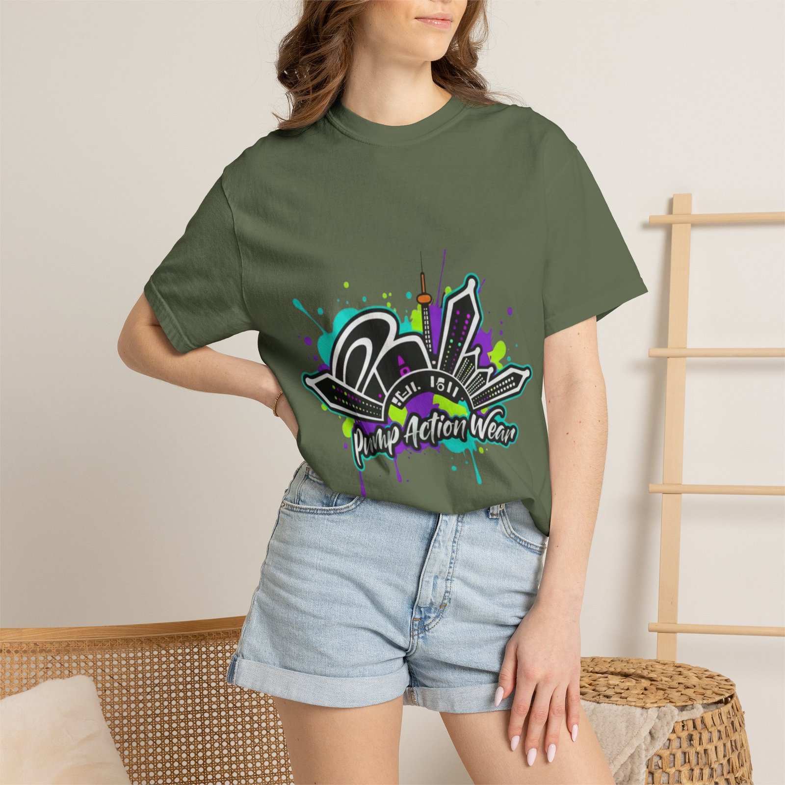 Graffiti City “Pimp-Action Wear” Graphic T-Shirt - Image 28