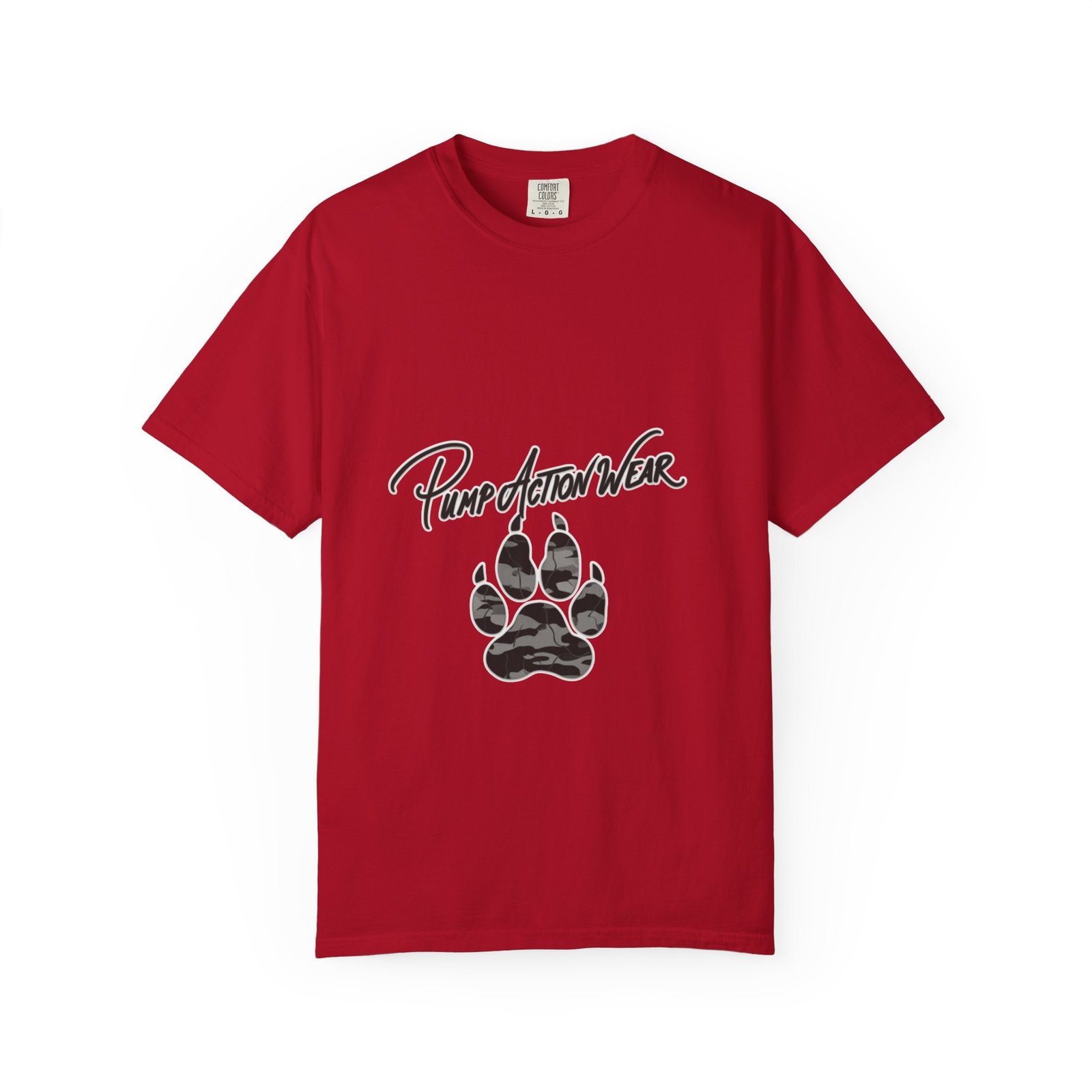 Pump Action Wear Paw Print T-Shirt — Graphic Casual Tee for Pet Lovers - Image 53
