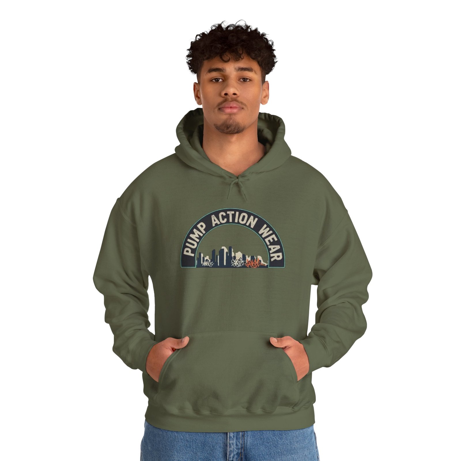 Pump Action Wear Hoodie 25 — Pullover - Image 19