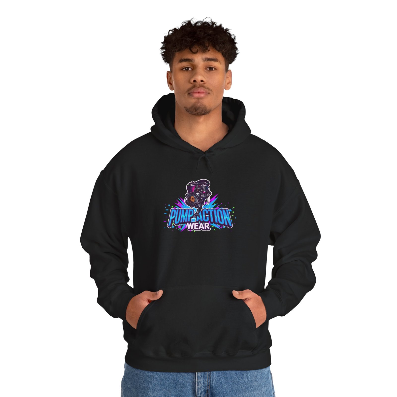 Pump Action Wear Hoodie 09 — Pullover - Image 3