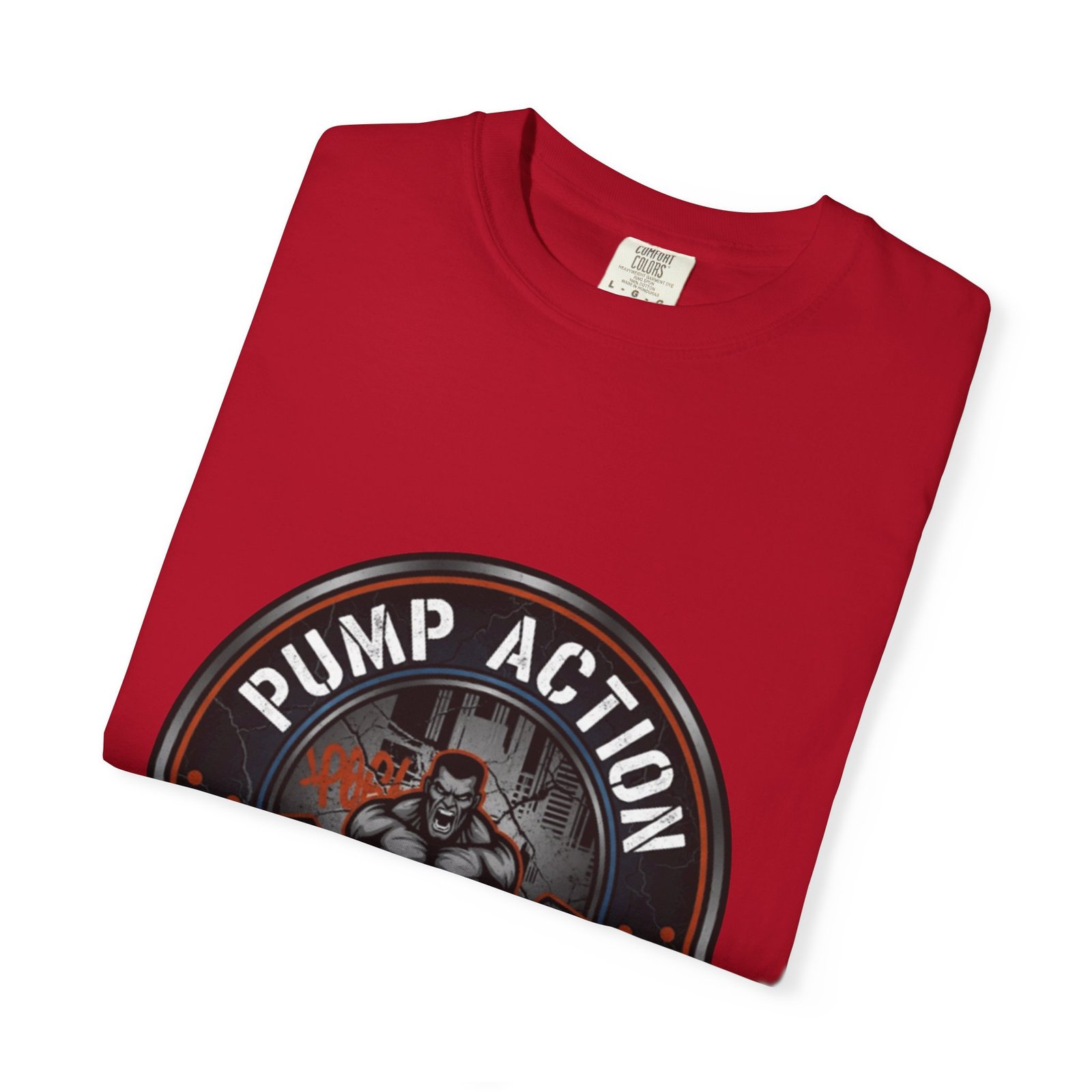 Gym T-Shirt — "Pump Action Wear" Muscle Weightlifting Tee - Image 55